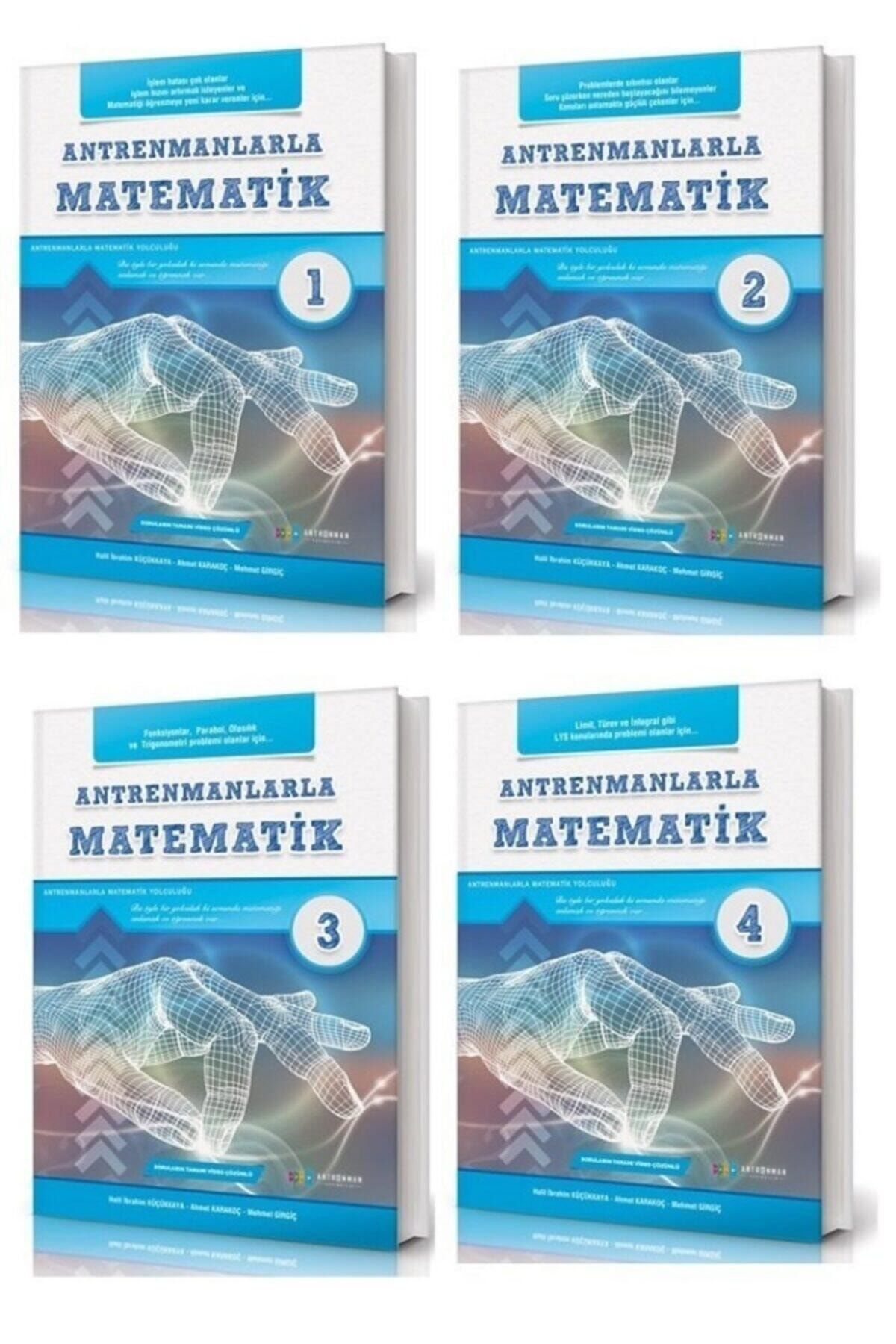 Antrenman Yayınları Matematik 1-2-3-4 Set 4 Kitap Antrenman Yayınları Adjp3568