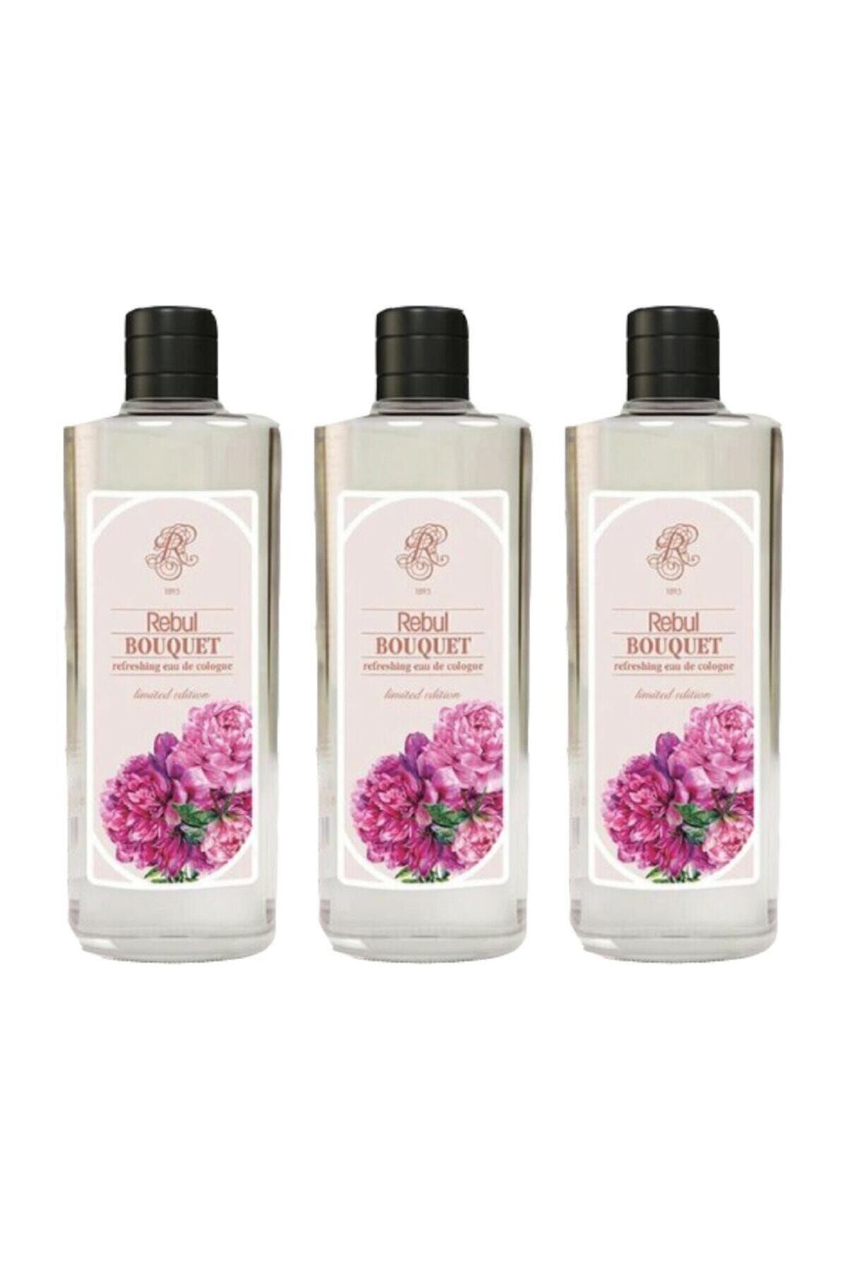 Rebul Kolonya Buket Bouquet 270 ml x  3 Adet