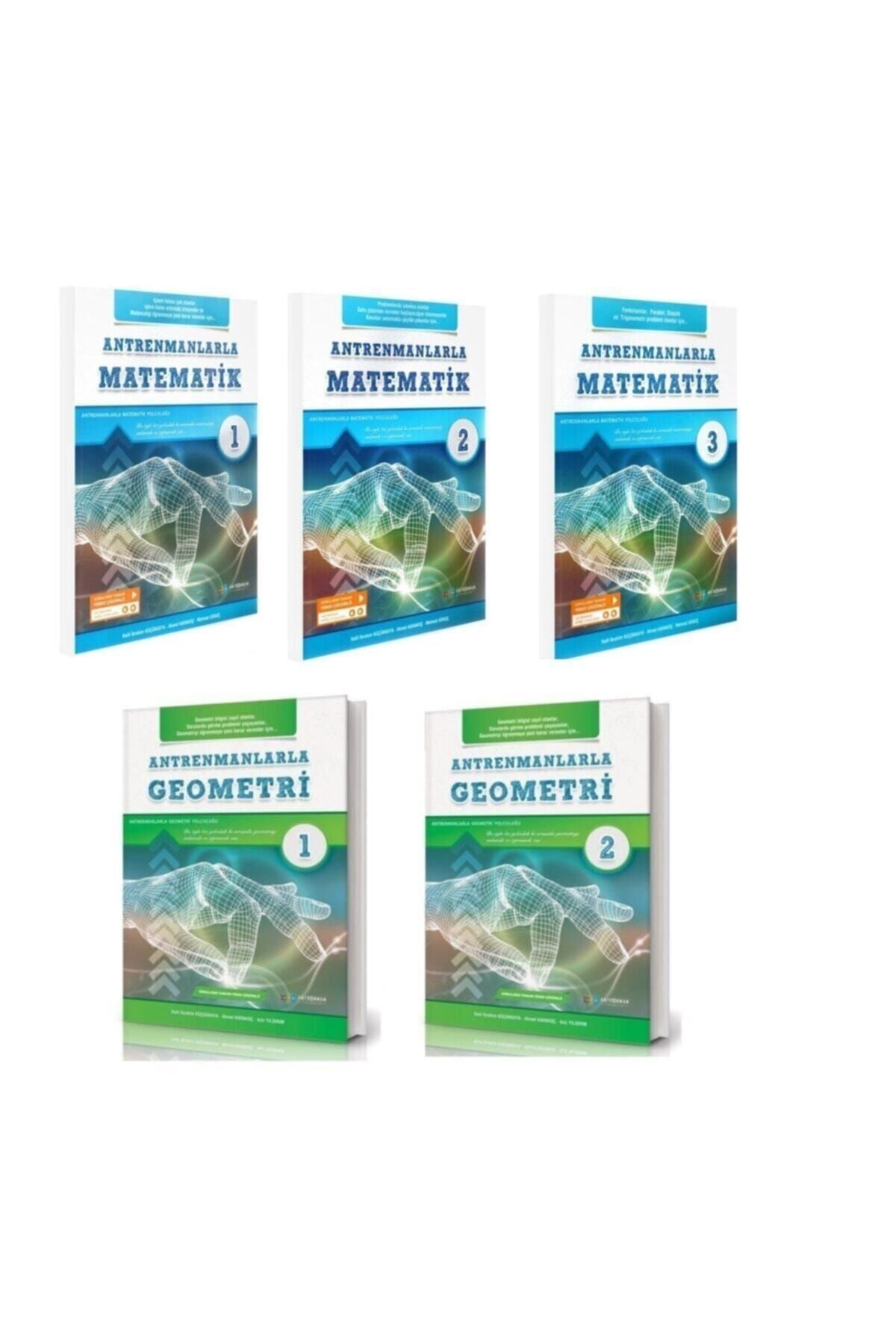 Antrenman Yayınları Antrenmanlarla Matematik 1-2-3 Antrenmanlarla Geometri 1-2 Set Ant123geo12