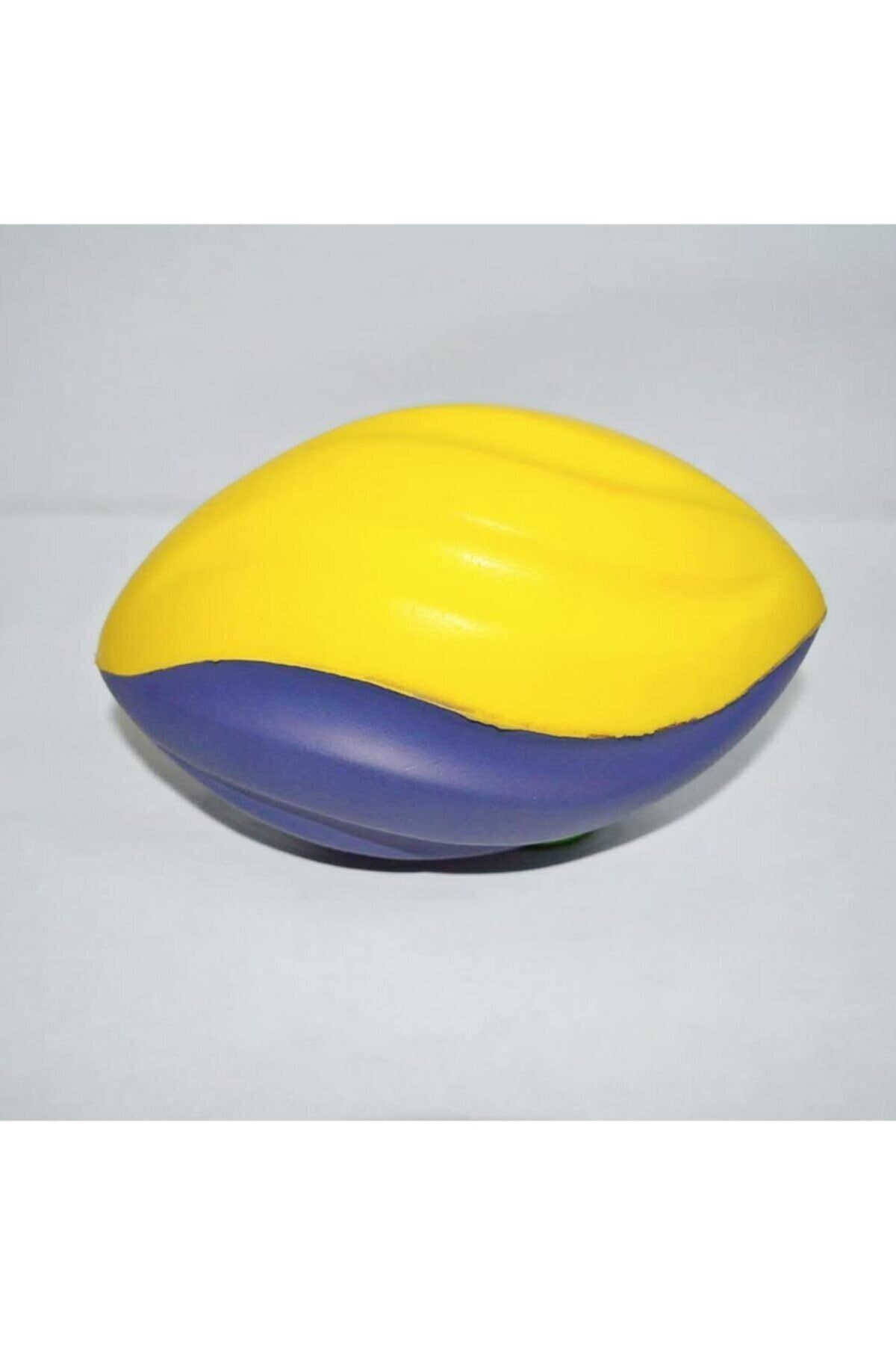 Genel Markalar Büyük Boy Amerikan Stres Topu Amerikan Futbol Topu ( GÖKKUŞAĞI RENK ) 18 cm
