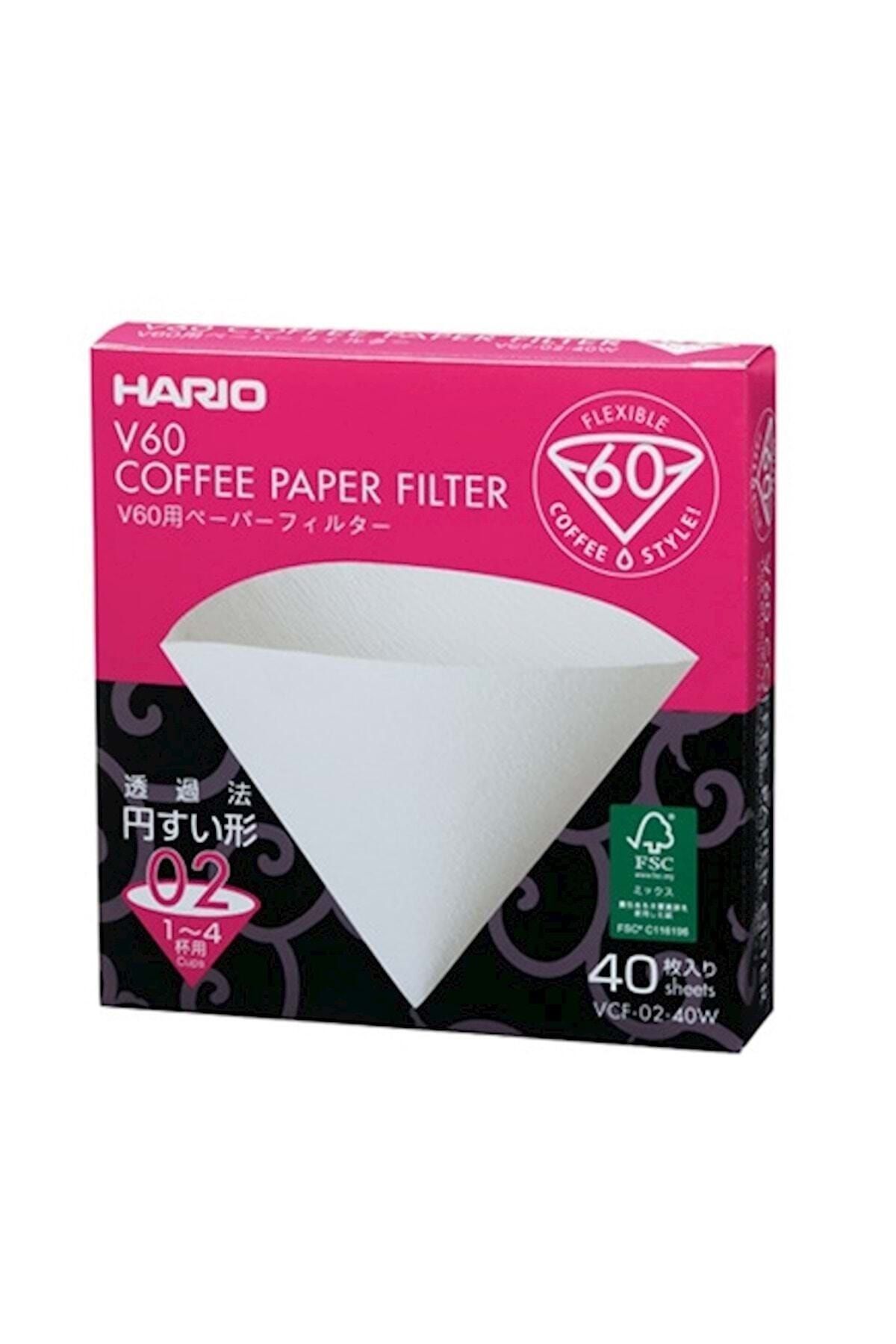 Hario V60 02 Kağıt Filtresi 40 Adet