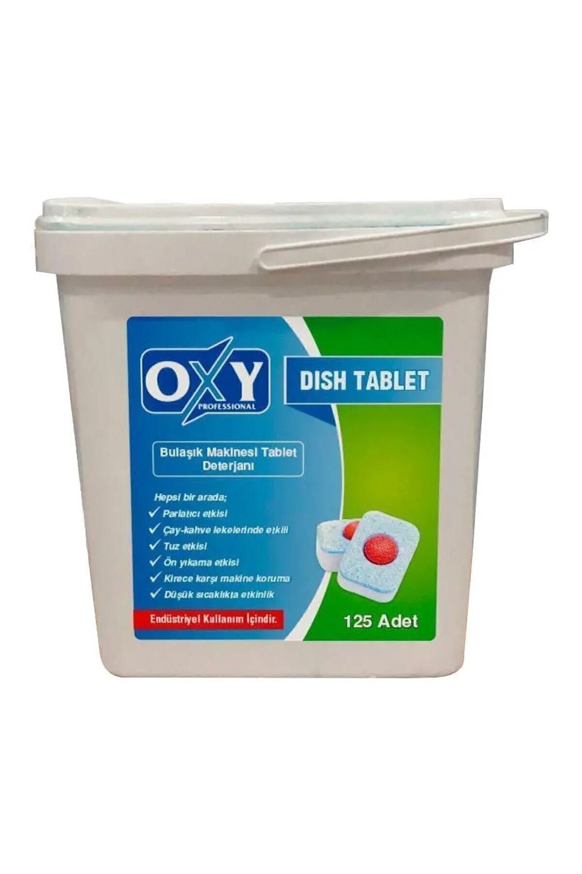 Oxy Bulaşık Makinesi Tablet Deterjanı-125 Adet