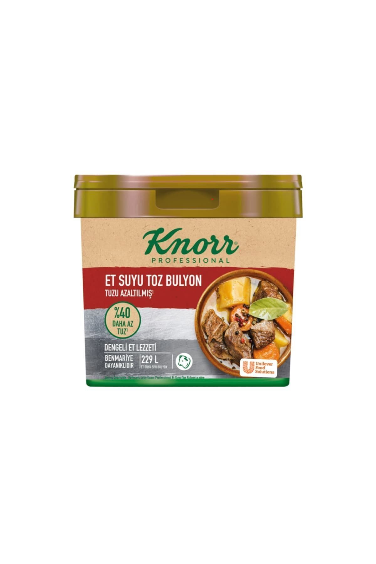 Knorr Tuzu Azaltılmıs Et Bulyon 4kg