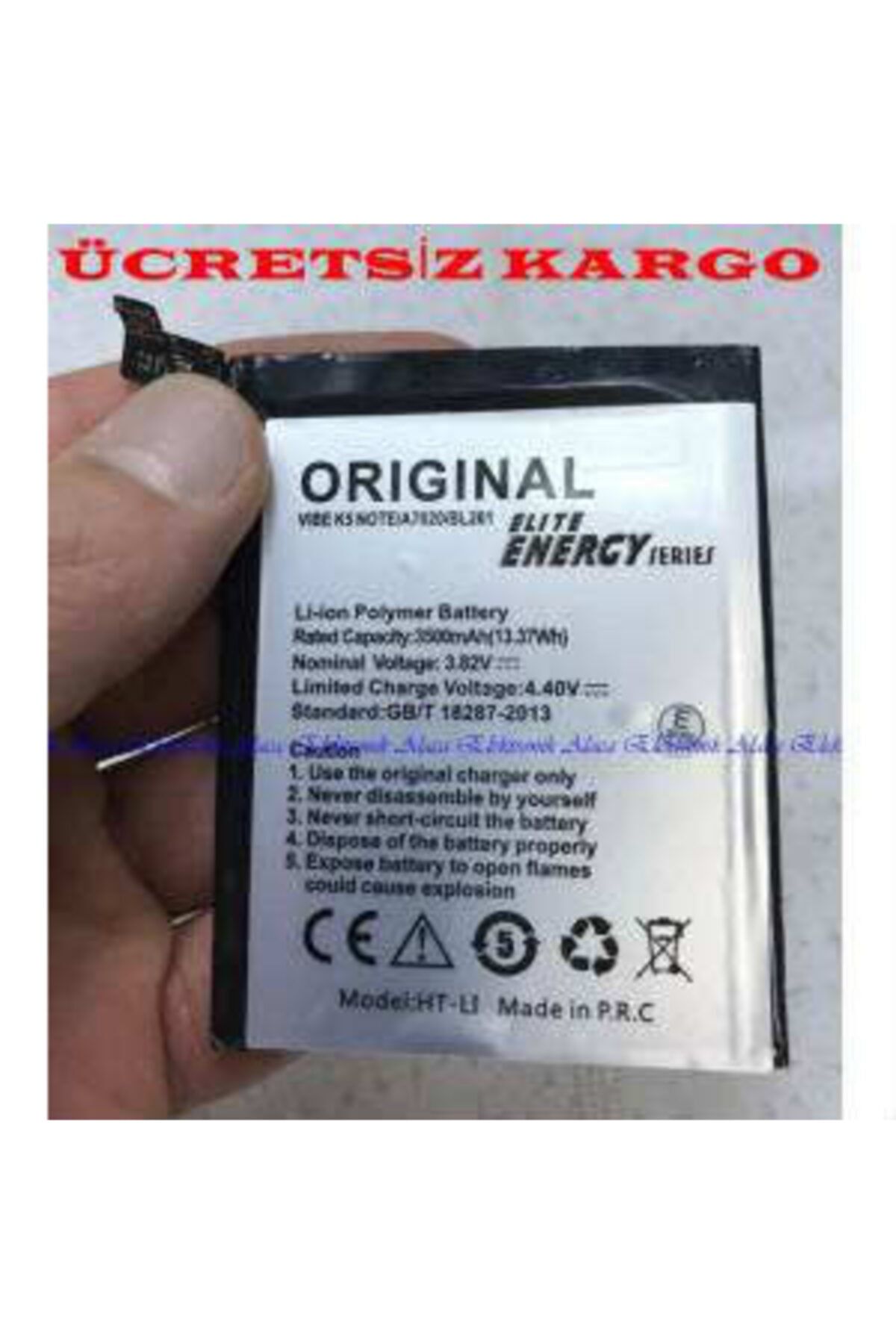 LENOVO Bl261 Vibe K5 Note A7020 Pil Batarya