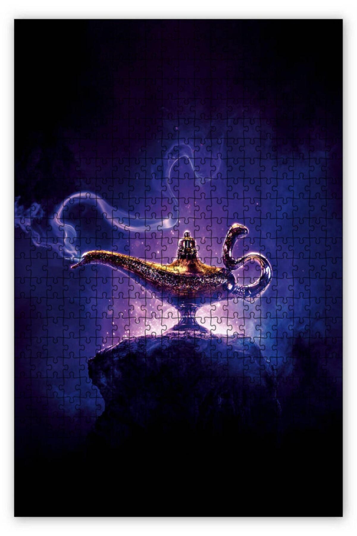 Cakapuzzle Aladdin'in Sihirli Lambası 255 Parça Puzzle Yapboz Mdf (ahşap)