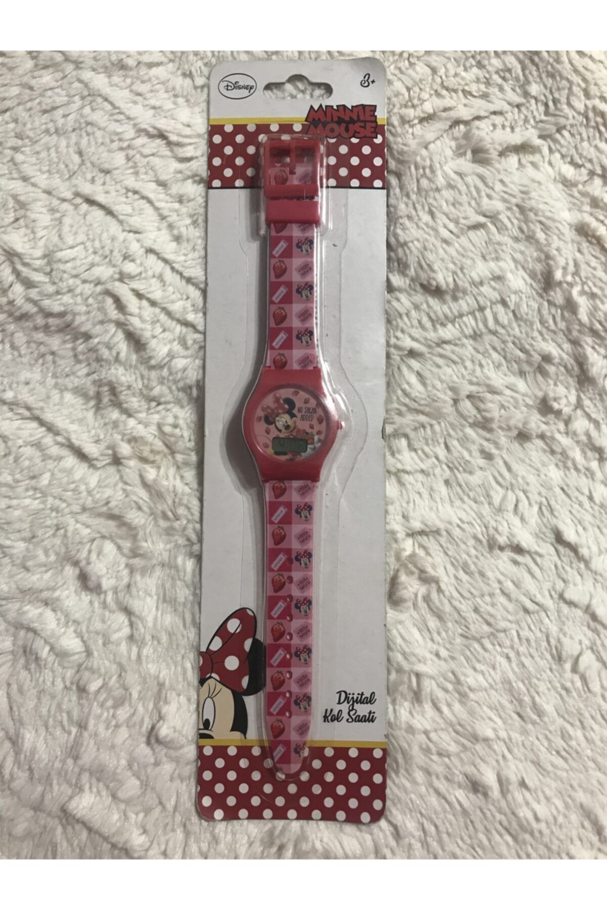 DİSNEY Çocuk Dijital Minnie Mouse Kol Saat Disney Lisanslı