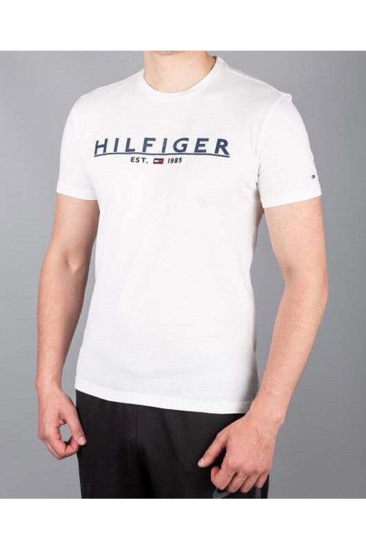Tommy Hilfiger Chest Print Logo Man T-shirt