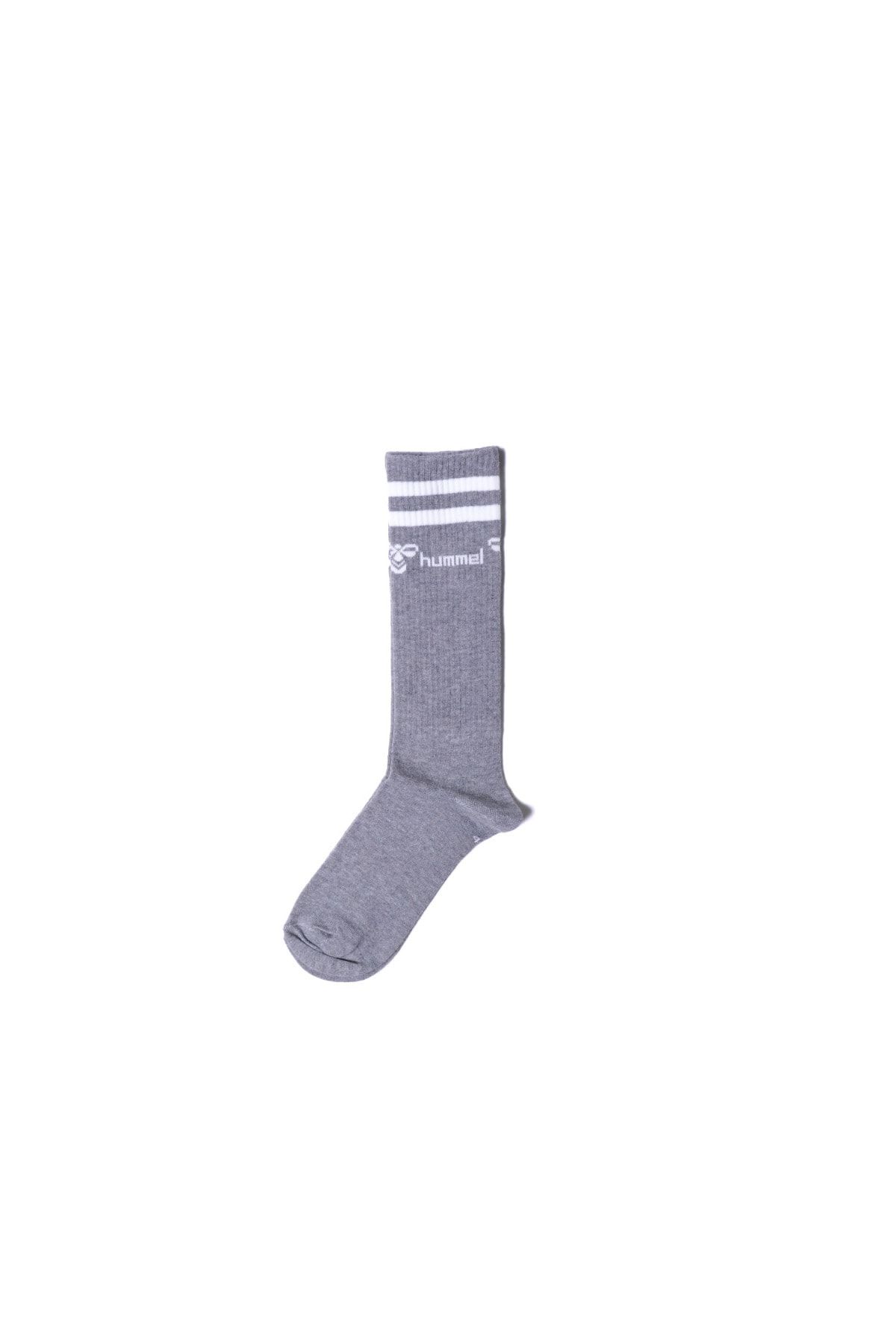 hummel 970234-2006 Hmlshaco Long Socks Unisex Çorap Grey Melange