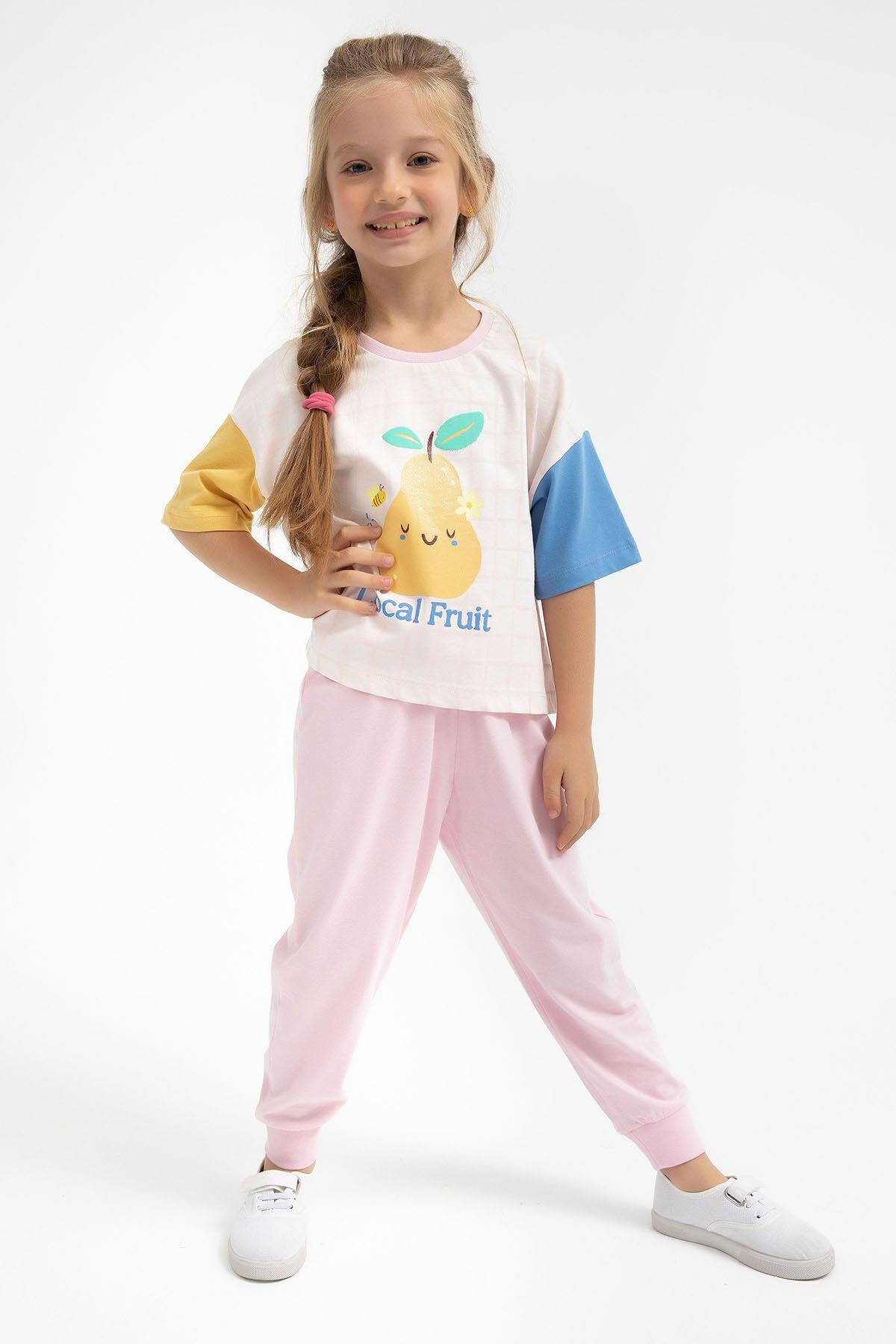 Rolypoly Local Fruit Kız Çocuk Pijama Takımı 2755
