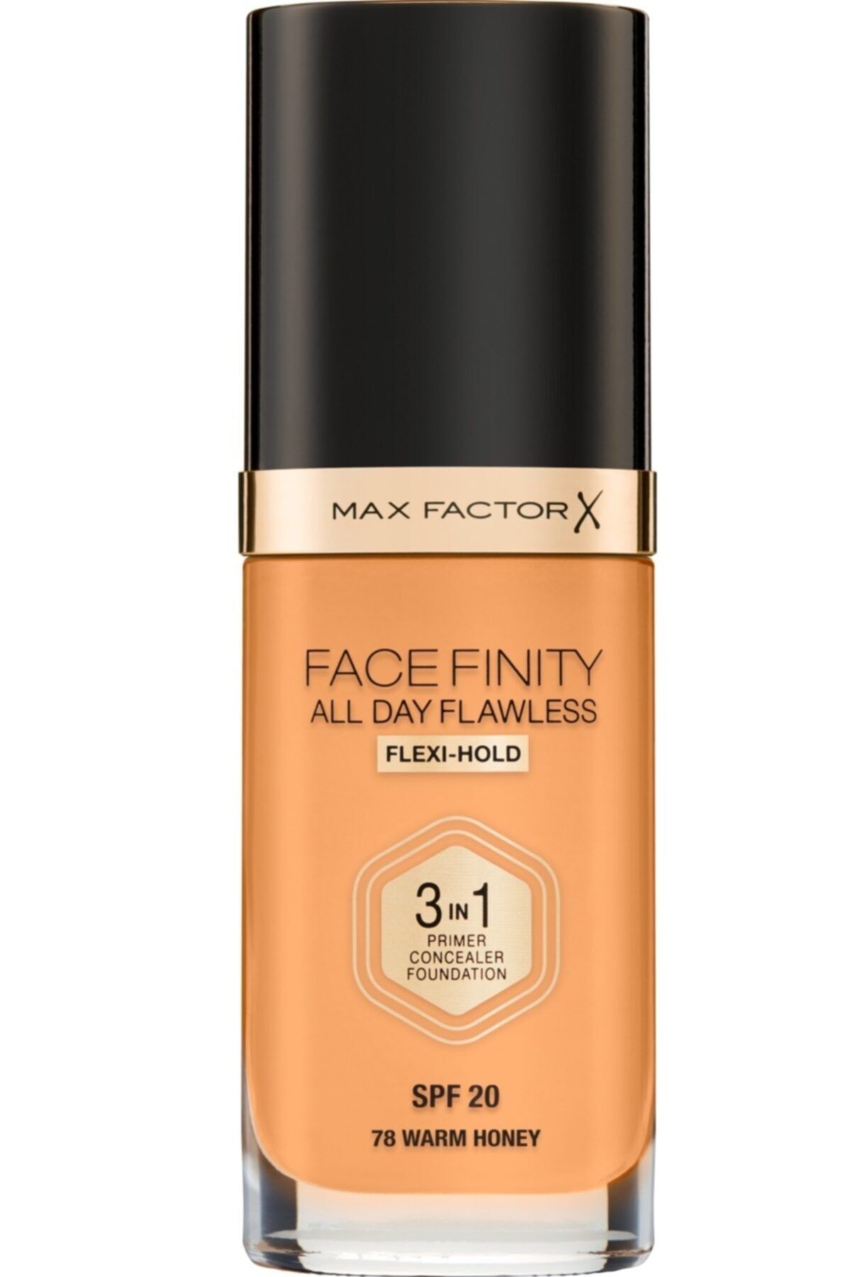 Max Factor Facefinity All Day Flawless Foundation 78 Warm Honey