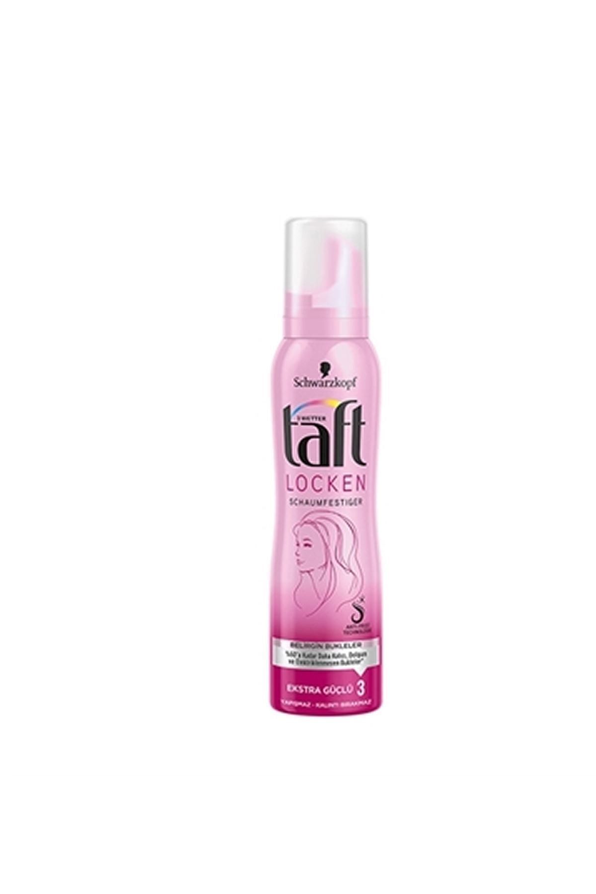 Schwarzkopf Taft Curl & Flex Köpük 150 Ml