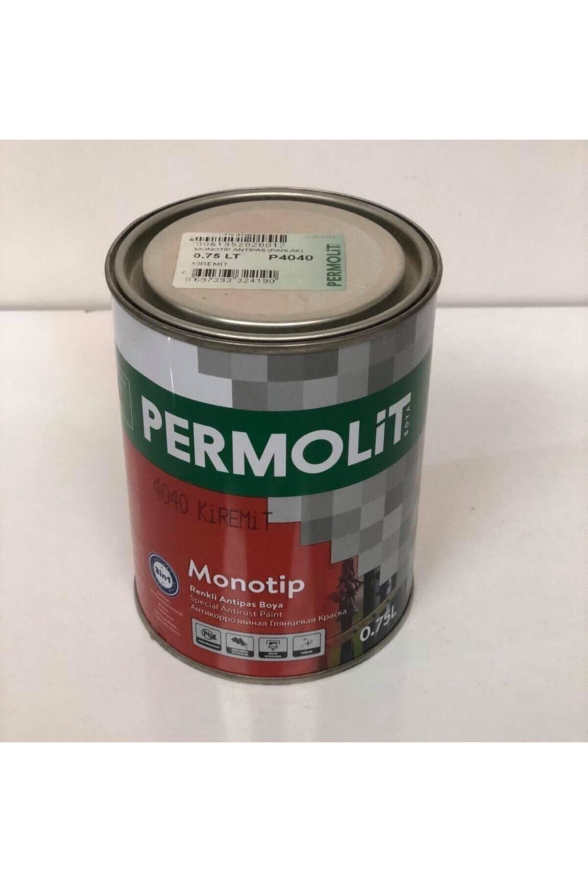 Permolit Monotip Yağlı Boya Beyaz 0,75 Lt