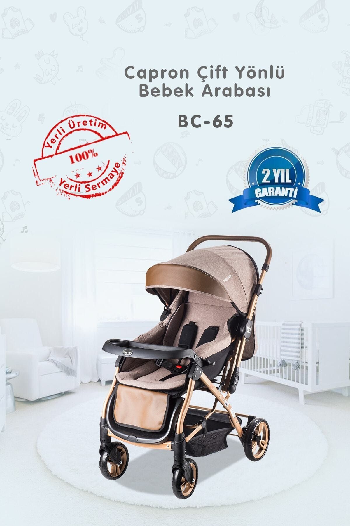 Baby Care Bc 65 Capron Çift Yönlü Bebek Arabası
