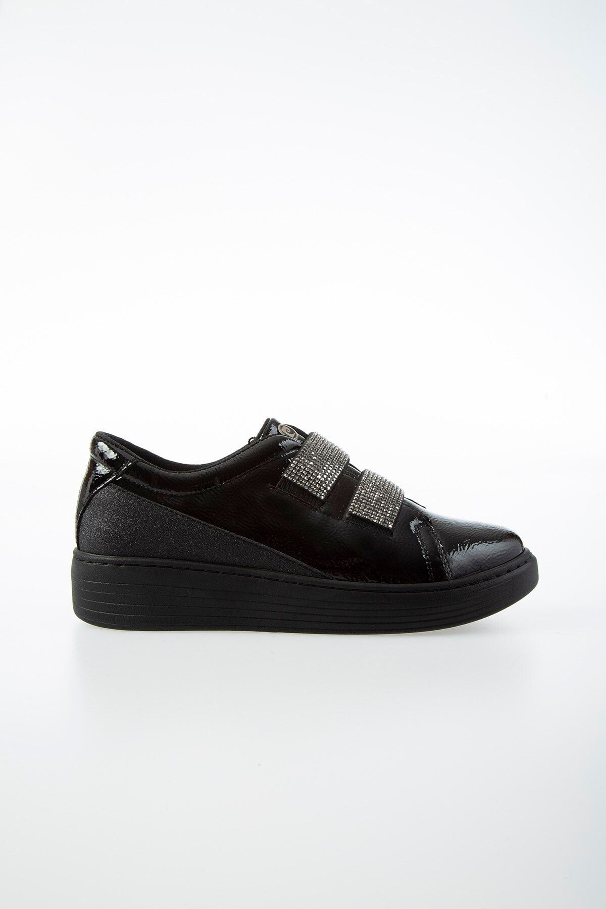 Pierre Cardin Pc-50804 Parlak Siyah Kadın Ayakkabı