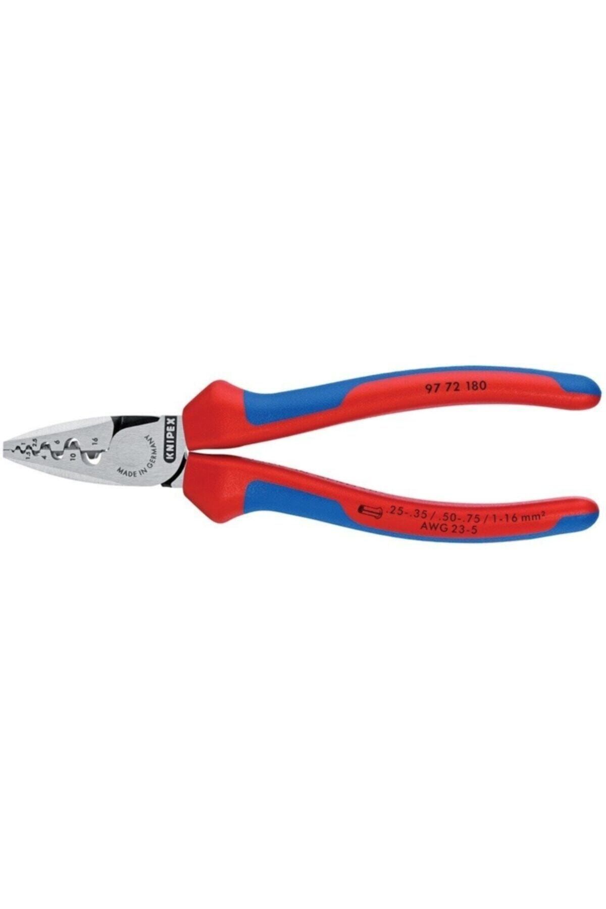 Knipex 97 72 180 Pabuç Sıkma Pensesi 180 Mm