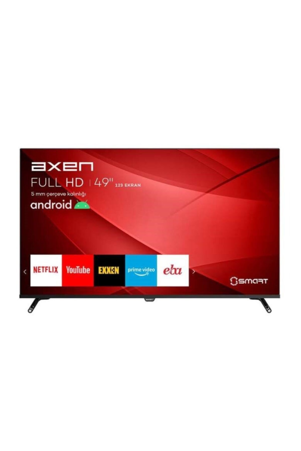 Axen AX49FIL27 49" 124 Ekran Uydu Alıcılı Full HD Smart LED TV