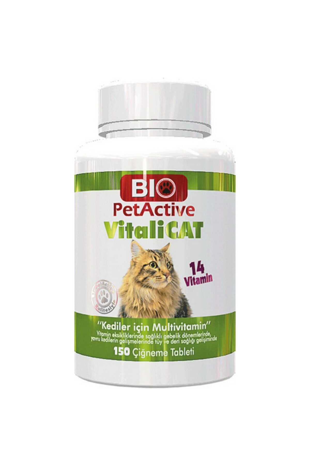 Bio PetActive Bio Pet Active Vitalicat Kedi Vitamini 150 Tablet