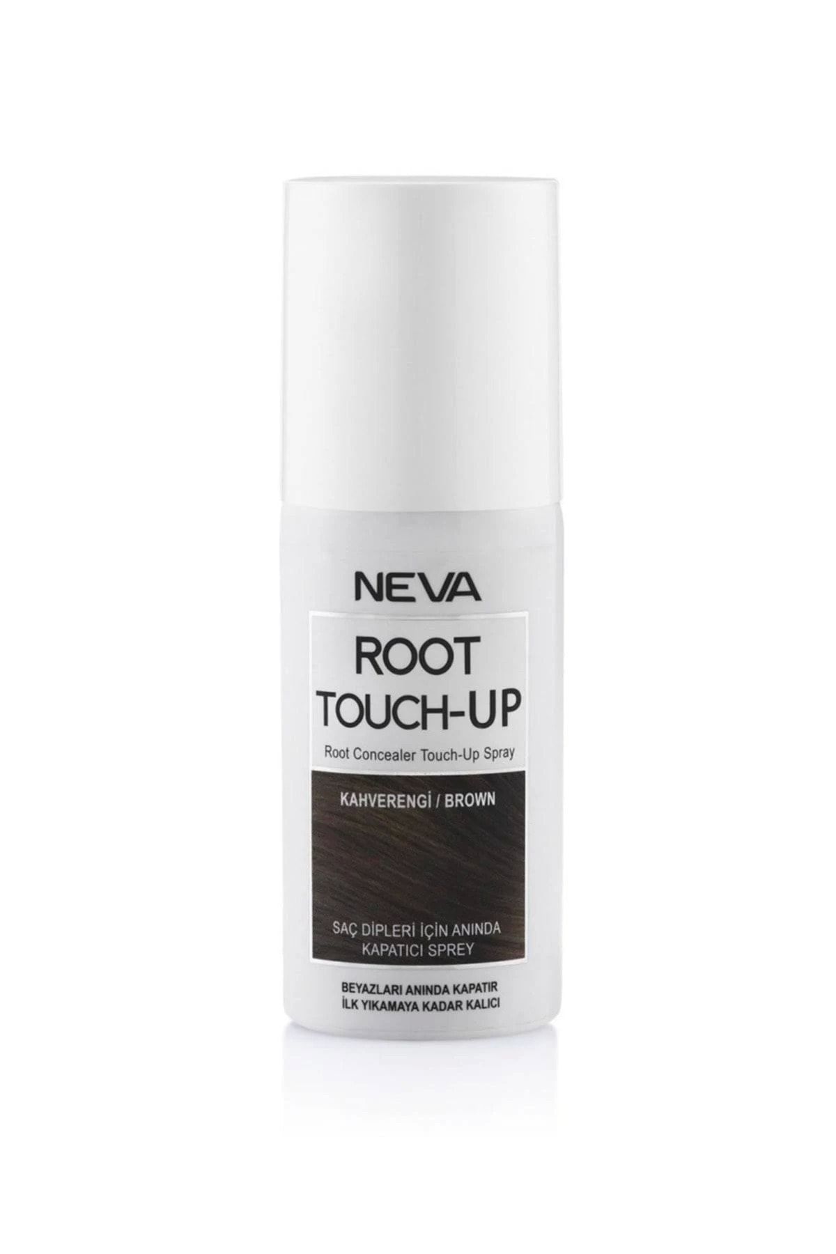 Neva Root Touch Up Beyaz Saç Dipleri Için Anında Kapatıcı Sprey Kahve 75ml