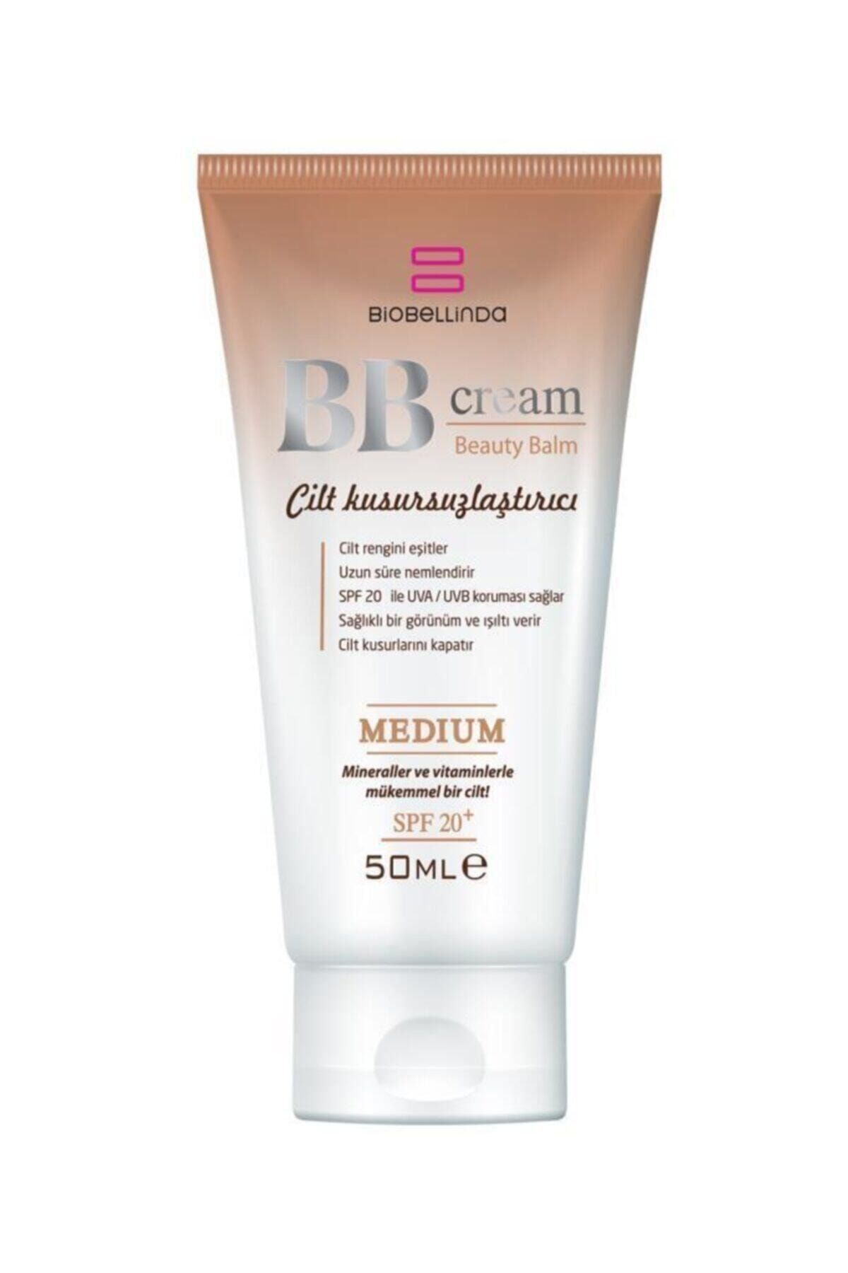 BioBellinda Bb Cream Medium 50 ml Minareller Ve Vitaminlerle 8681554540741