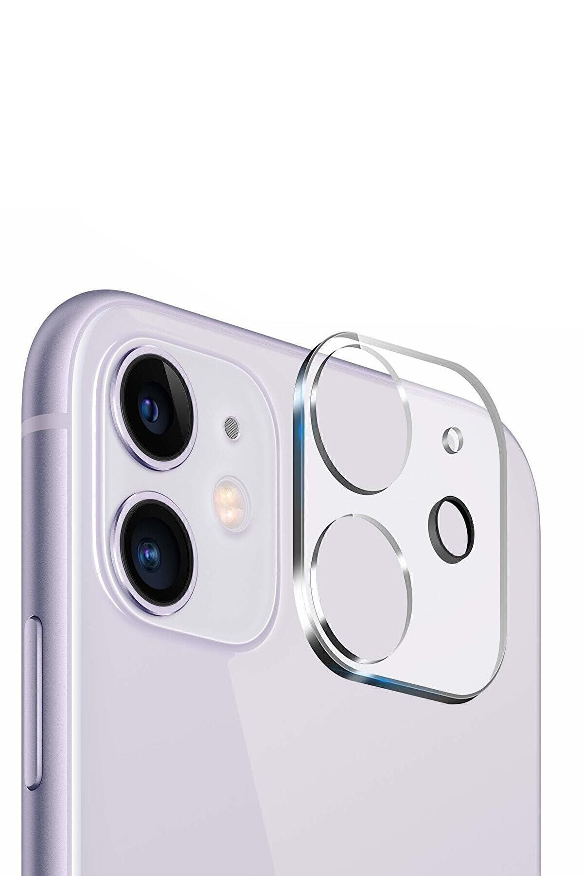 Telehome Iphone 11 Uyumlu Kamera Koruyucu Cam Lens Koruma