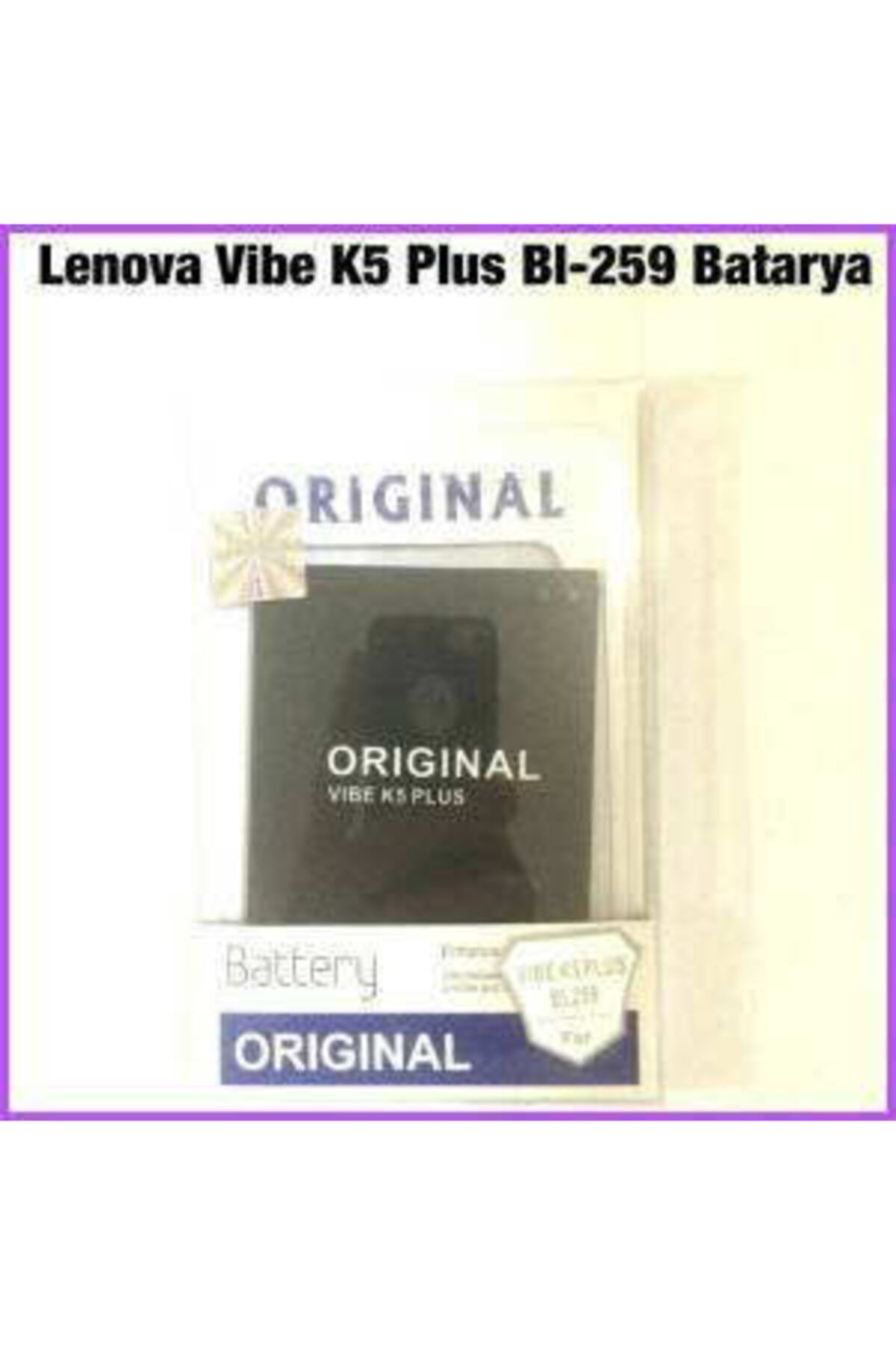 LENOVO Vibe K5 Plus , A6020 Bl259 Pil Batarya