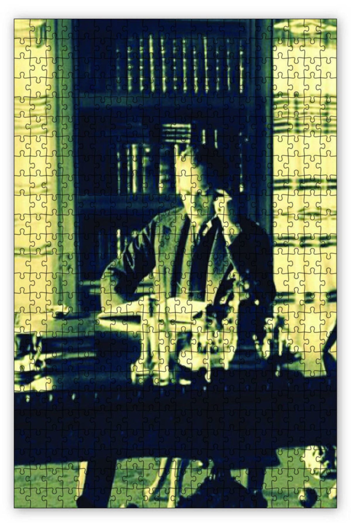 Cakapuzzle Atatürk Çankaya Köşkü Kütüphanesi 255 Parça Puzzle Yapboz Mdf (ahşap)