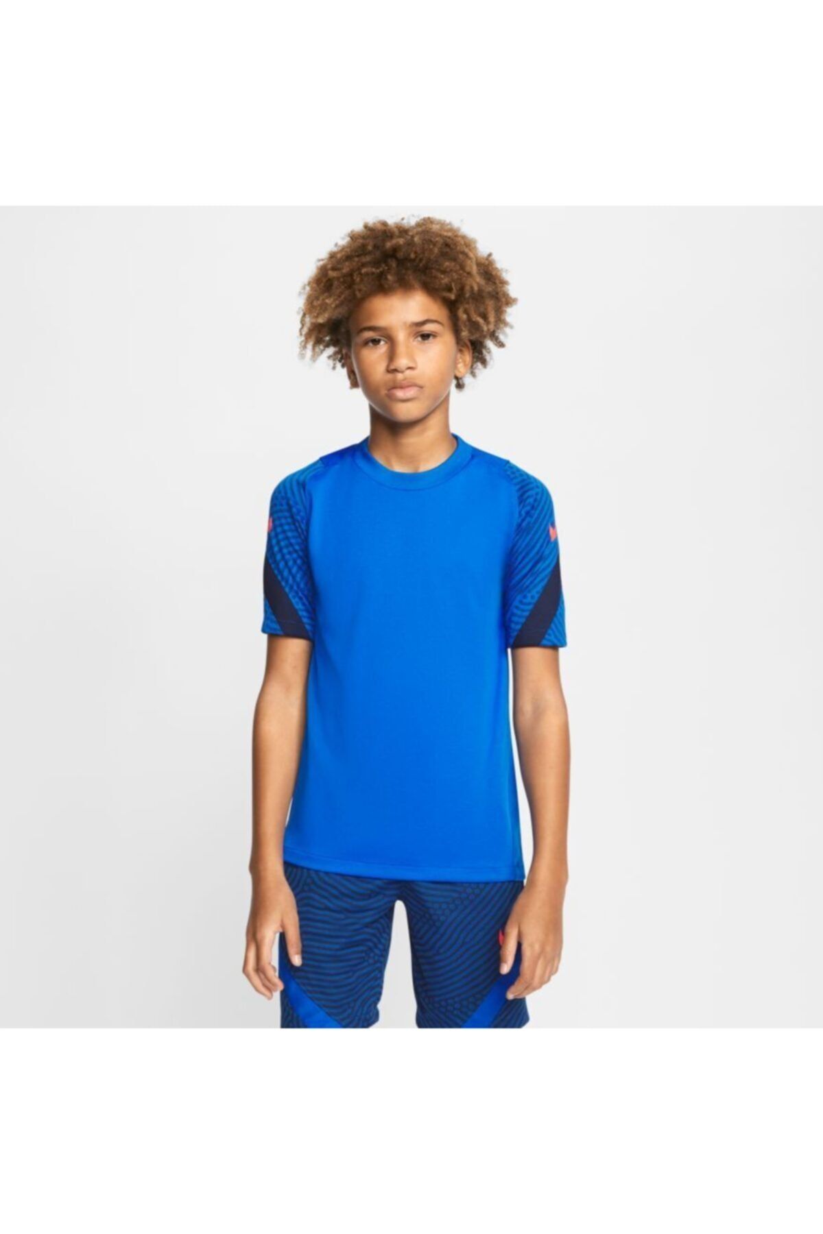 Nike Erkek Çocuk Lacivert T-Shirt Bv9458-427