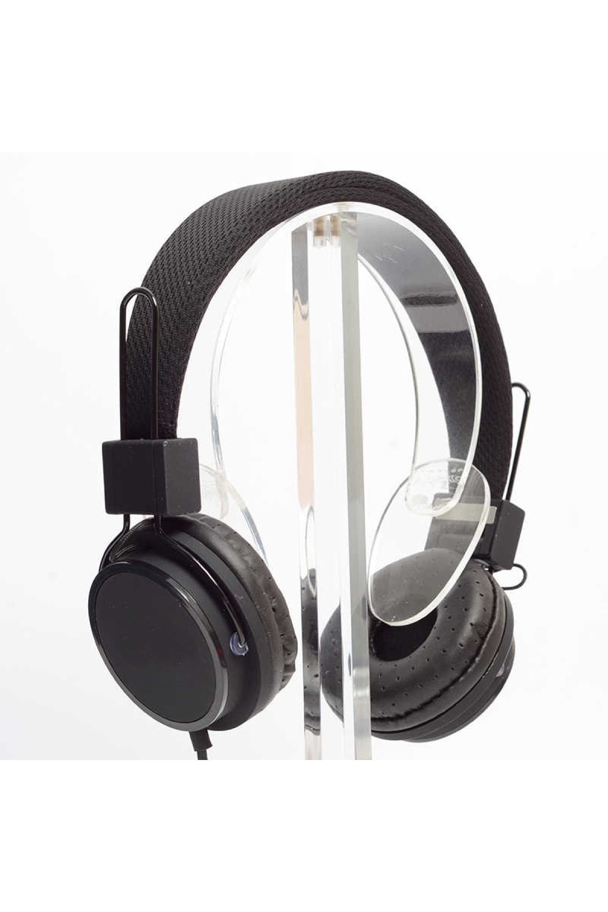 Genel Markalar Wowlett Kablolu Mikrofonlu Kulaküstü Kulaklık Kafa Bantlı 3,5 Mm Superbass