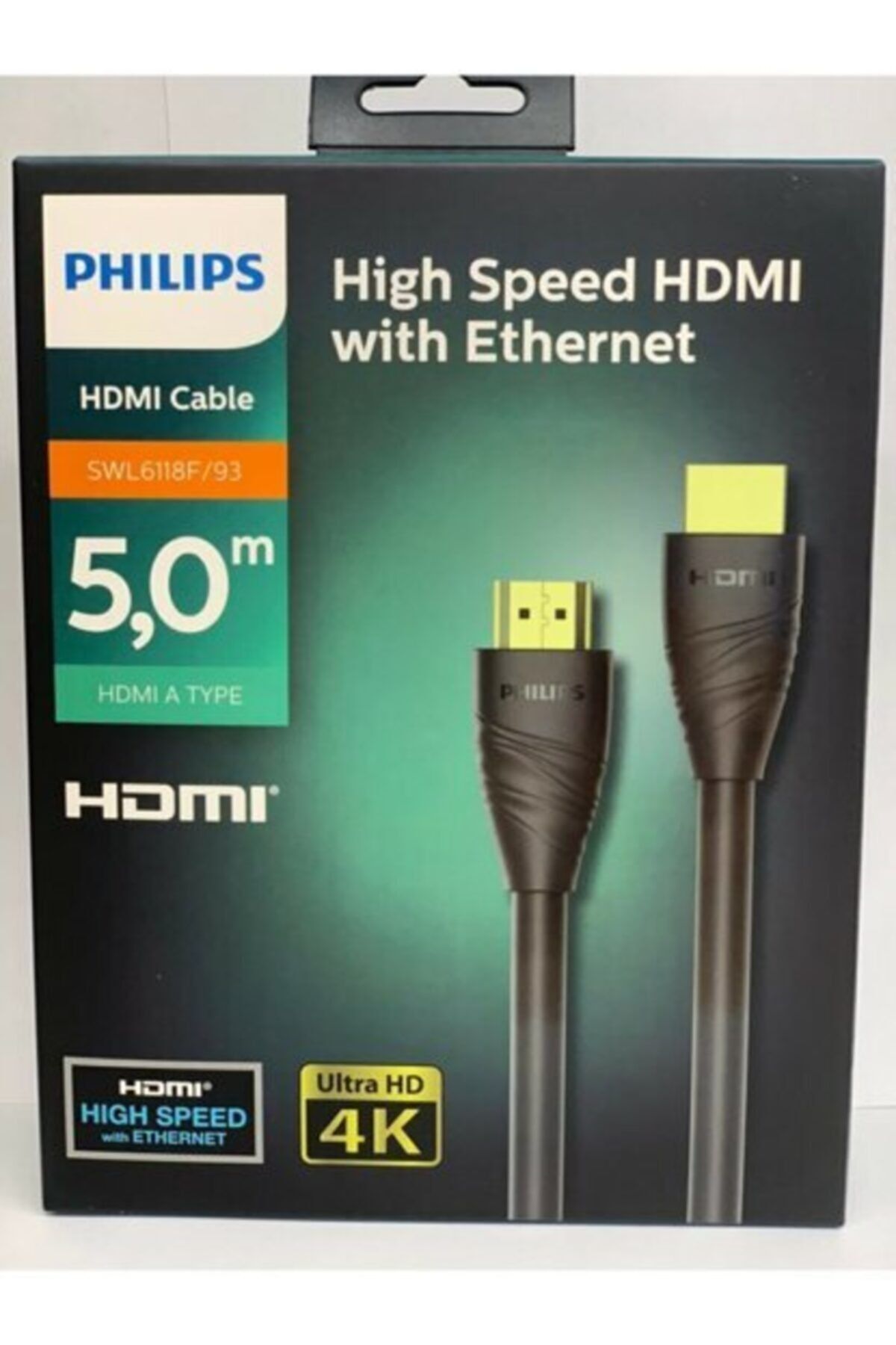 Philips 5 Metre Hdmı Kablo High Speed W Ethernet 30hz Ultra Hd 4k - 5 Metre Swl6116e