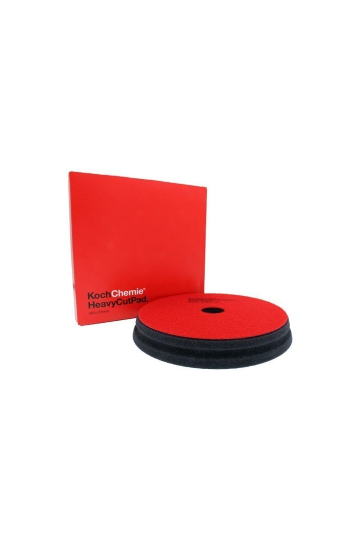 Koch Chemie Hc - Ağır Çizik Alıcı Sünger Pad 150*23mm Kırmızı Seri