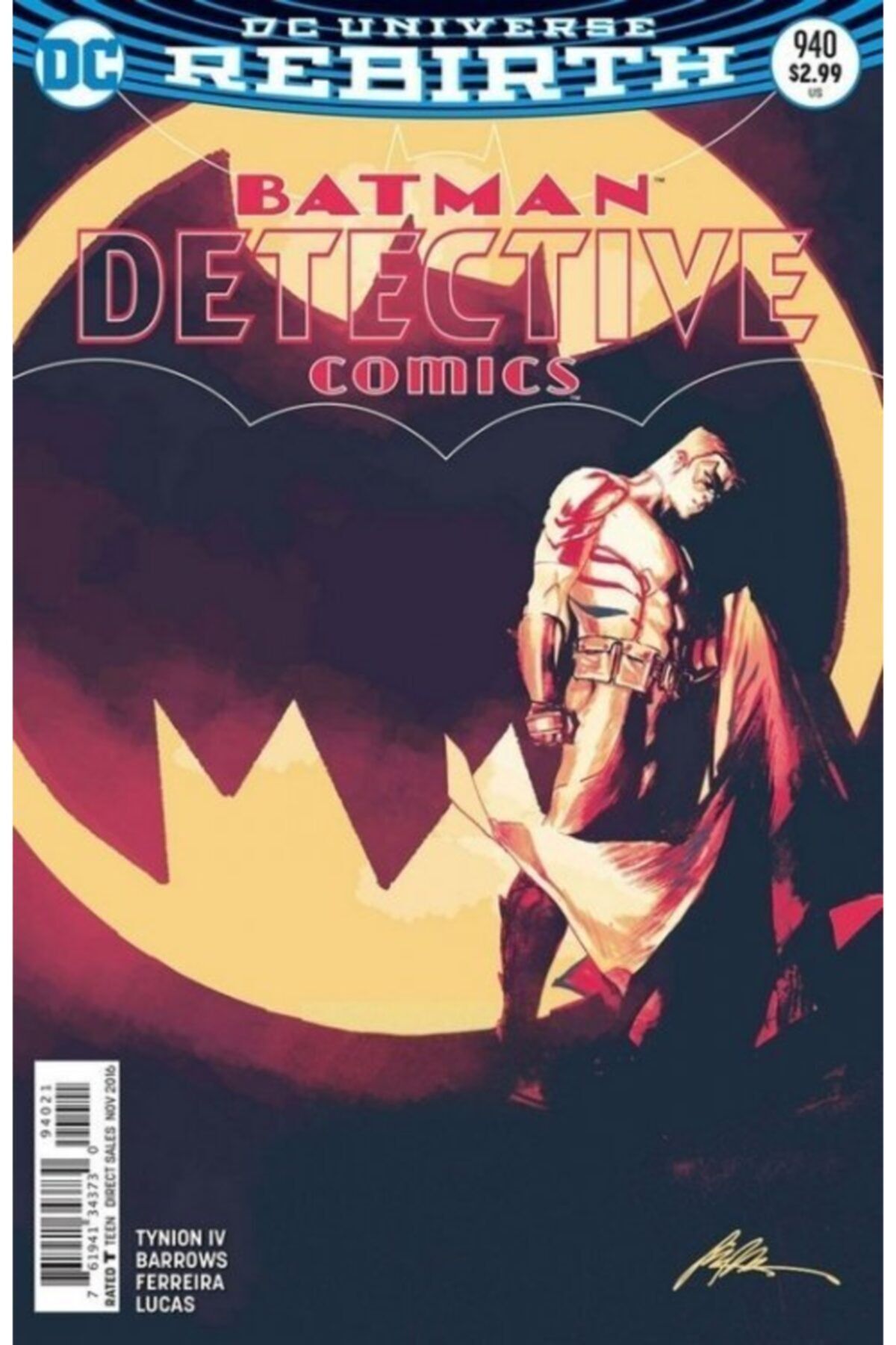 TM & DC Comics-Warner Bros Batman Detective Comics #940 (variant Cover) Fasikül Ingilizce Çizgi Roman