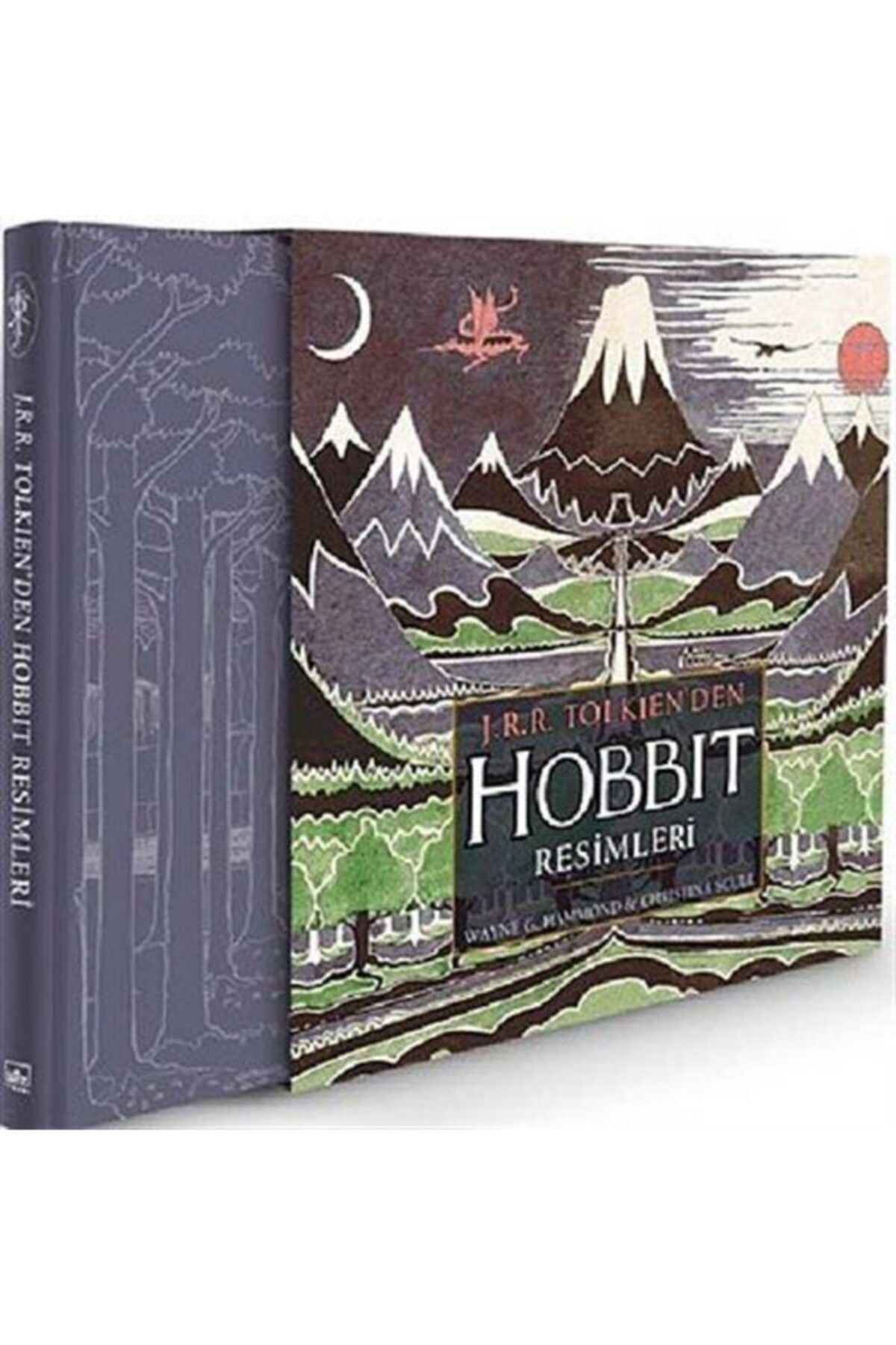 İthaki Yayınları J.r.r. Tolkien'den Hobbit Resimleri (kutulu-numaralı- Özel Baskı)
