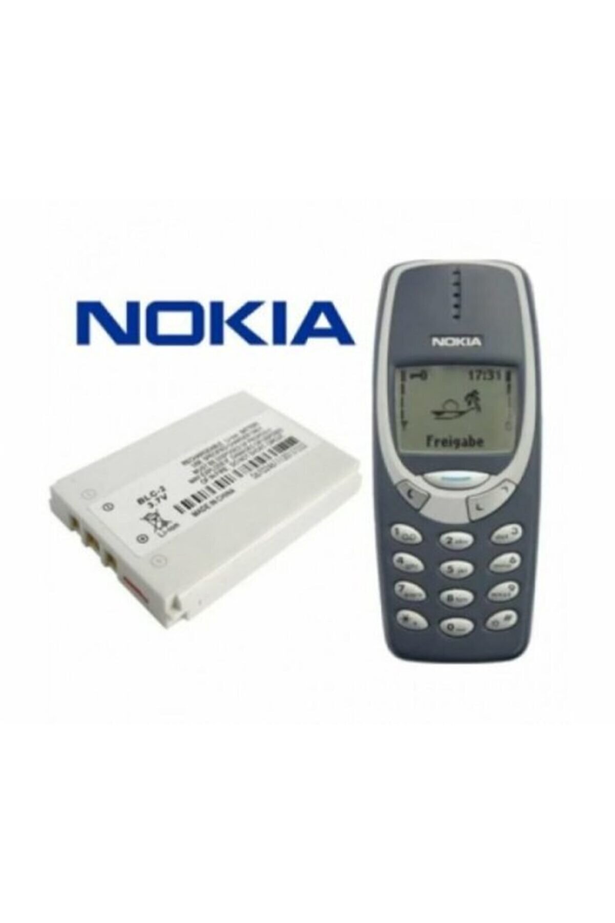 Nokia 3310 Batarya Pil 3315 3410 3510 Orjinal Batarya Pil 1300 Mah
