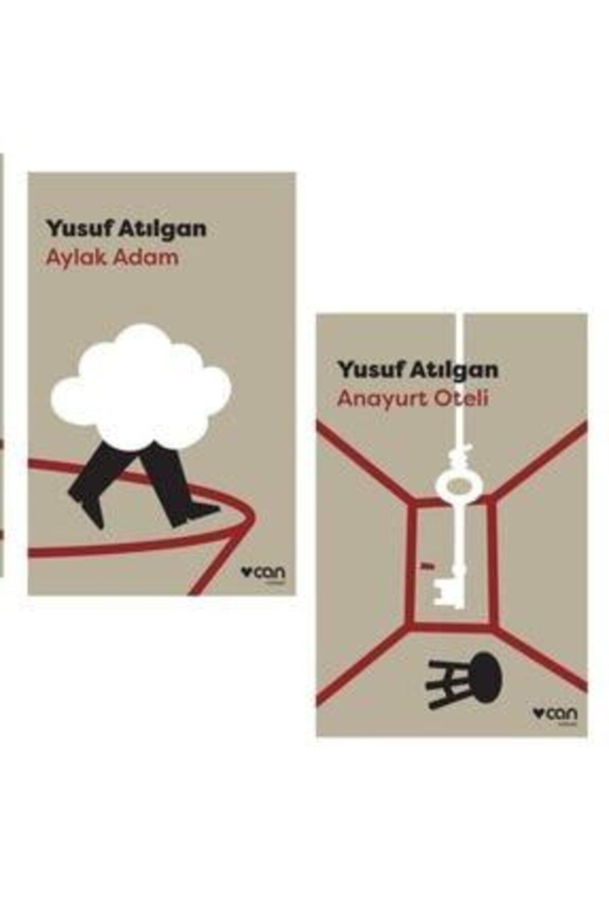 Can Sanat Yayınları Yusuf Atılgan 2 Li Kitap Seti Anayurt Oteli, Aylak Adam