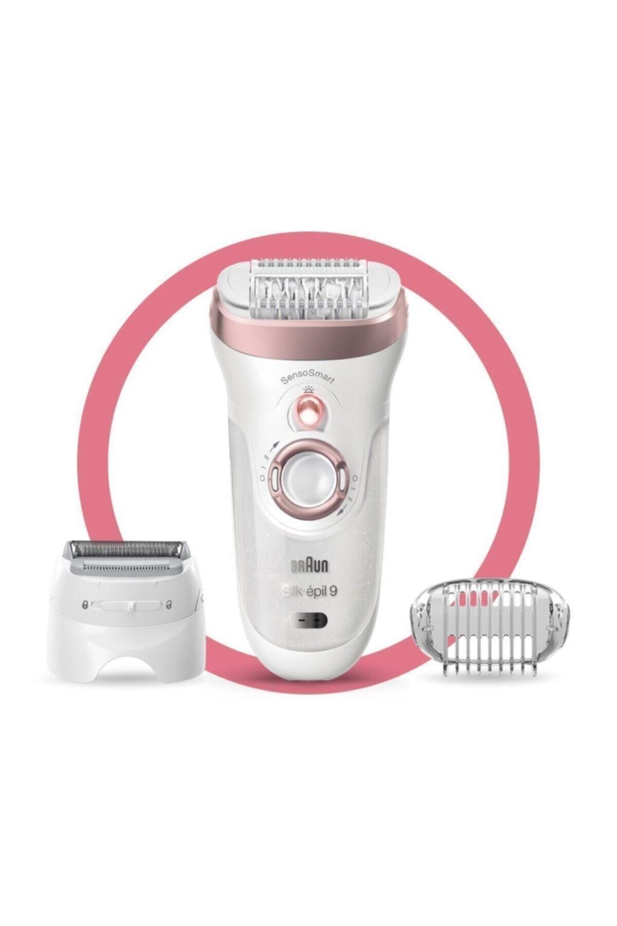 Braun Silk-epil 9 9720 Sensosmart, Kablosuz,ıslak&kuru, 2'si 1 Arada Epilatör