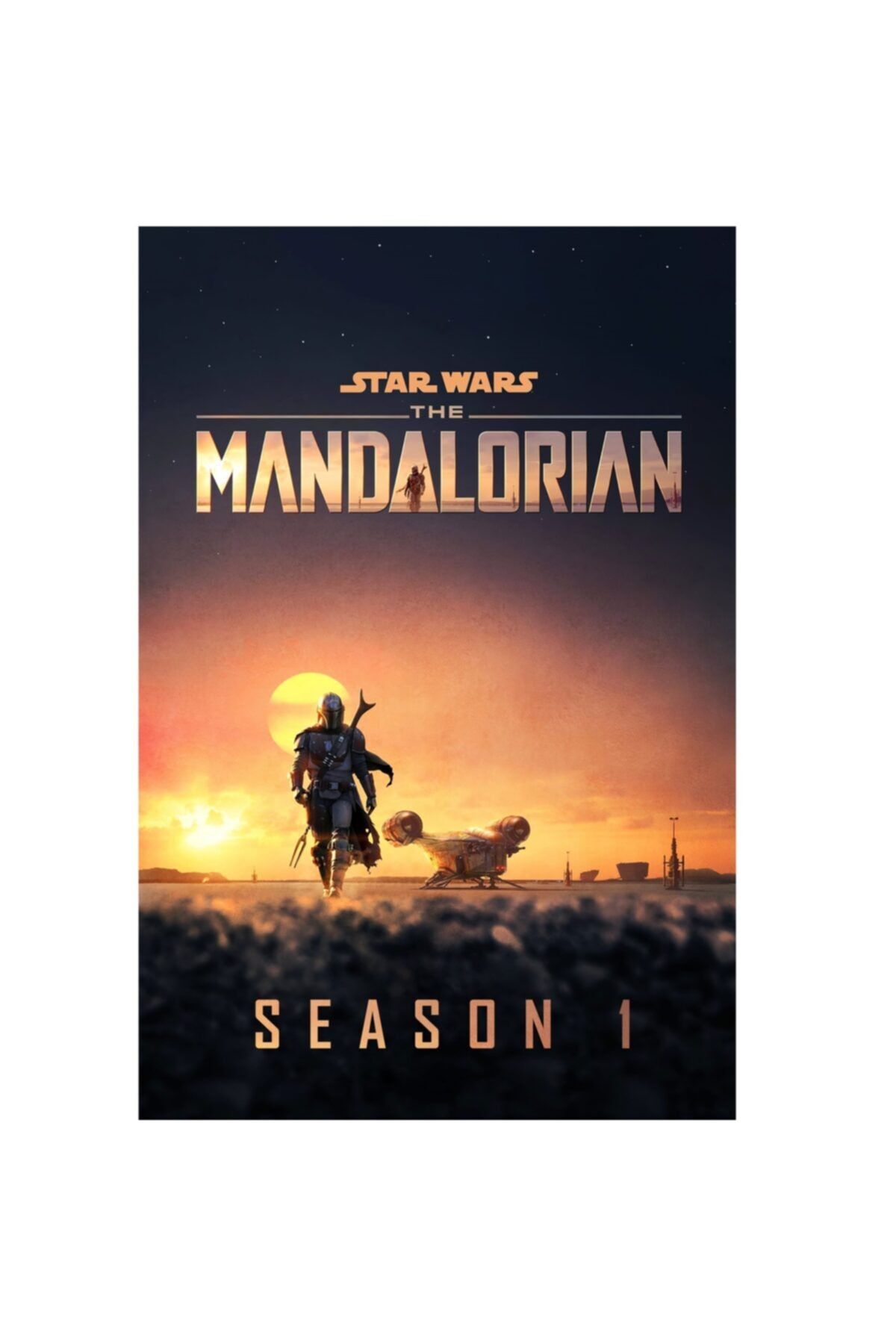 Pyramid International Maxi Poster Star Wars: The Mandalorian (dusk)