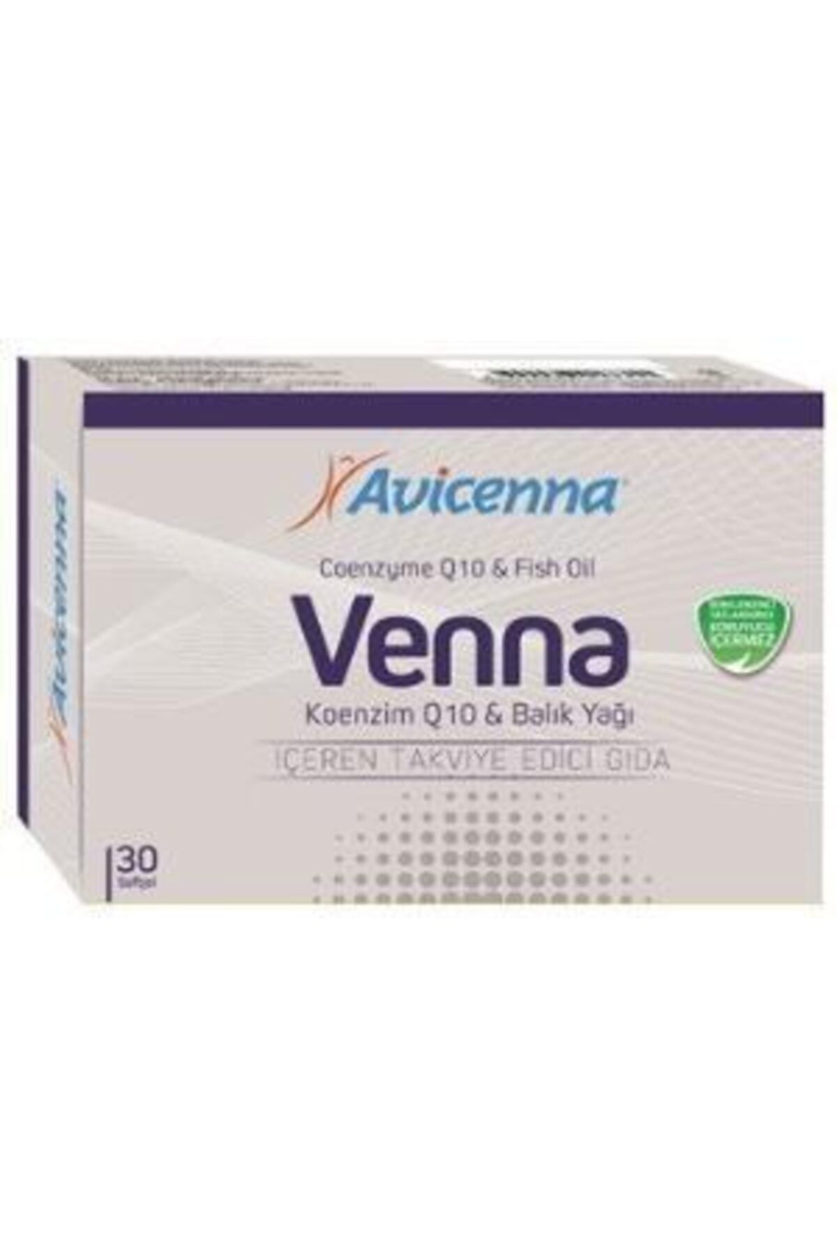 Avicenna Venna Koenzim Q10 & Balık Yağı 30 Softjel