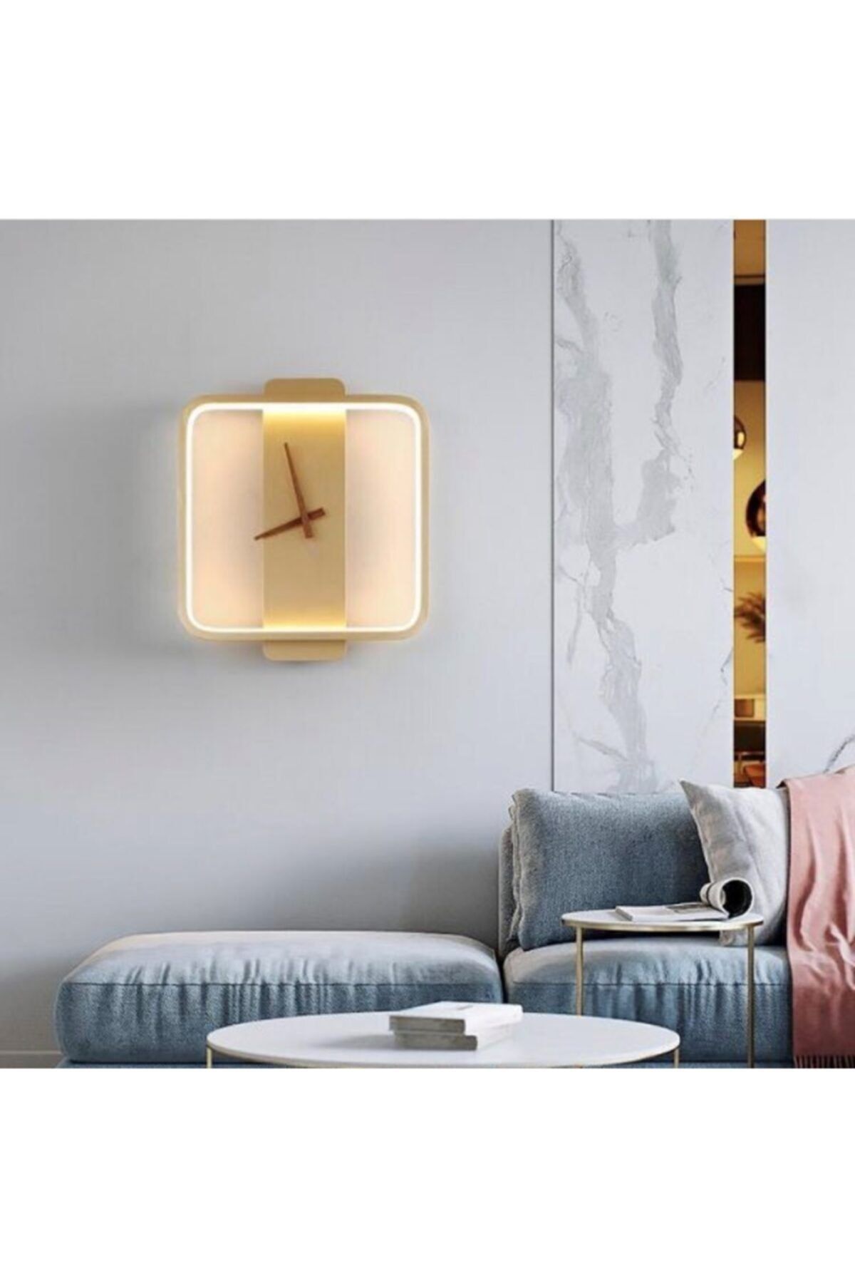 Philips Vonalıght Modern Dekoratif Işıklı Duvar Saati
