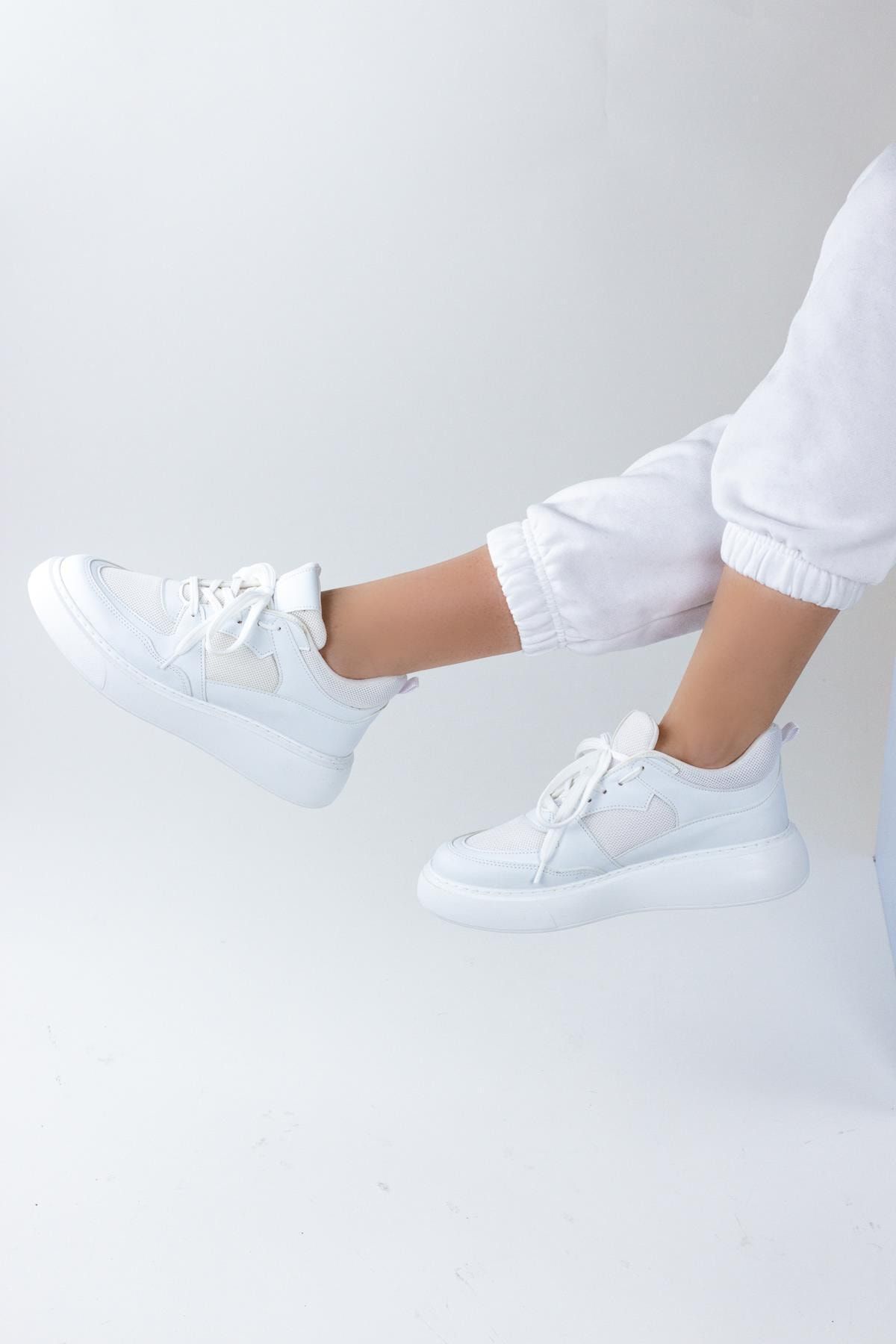 Gökhan Talay Parker Kadın Dolgu Topuklu Spor Ayakkabı Sneaker