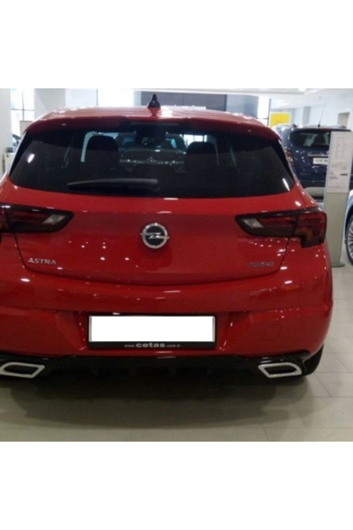 Opel Astra K Egzoz Görünümlü Difüzör (PLASTİK)