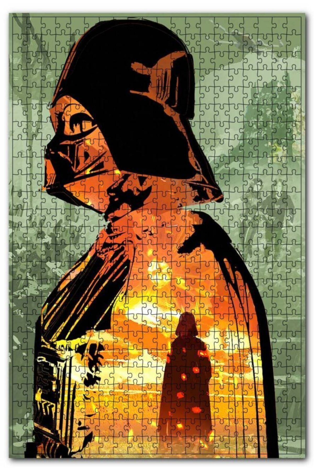 Cakapuzzle Star Wars Darth Vader Eski Görseli 1000 Parça Puzzle Yapboz Mdf (ahşap)