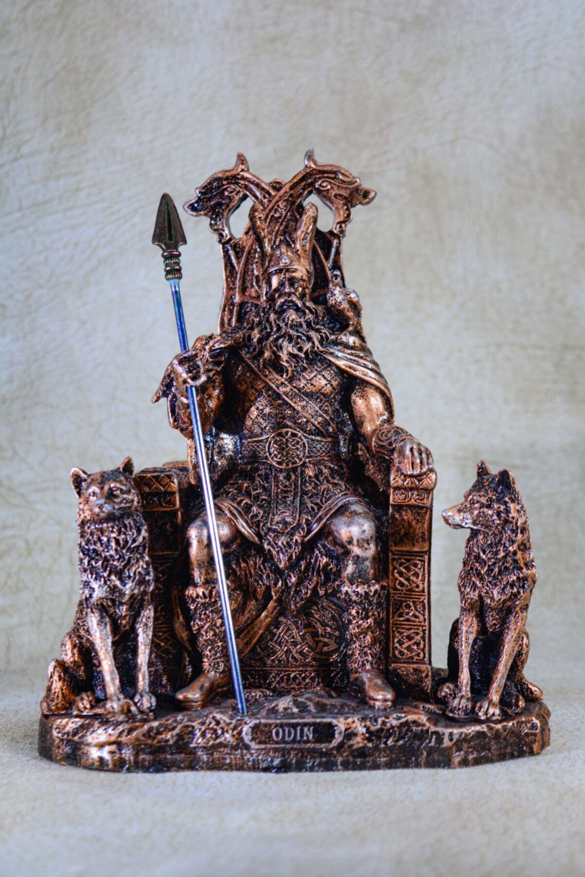 Narçiçeği Takı ve Hediyelik Eşya Iskandinav Viking Tanrısı Odin Heykel Biblo