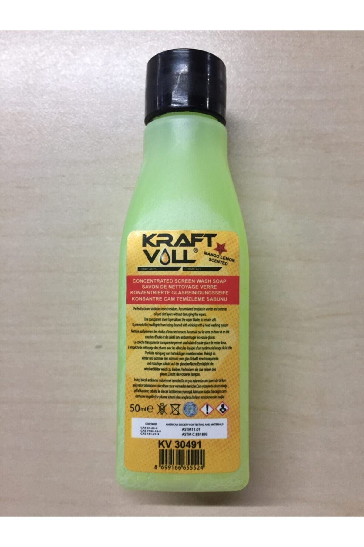 Kraftvoll - Konsantre Cam Yıkama Sabunu Parfümlü 50ml Kv 30491