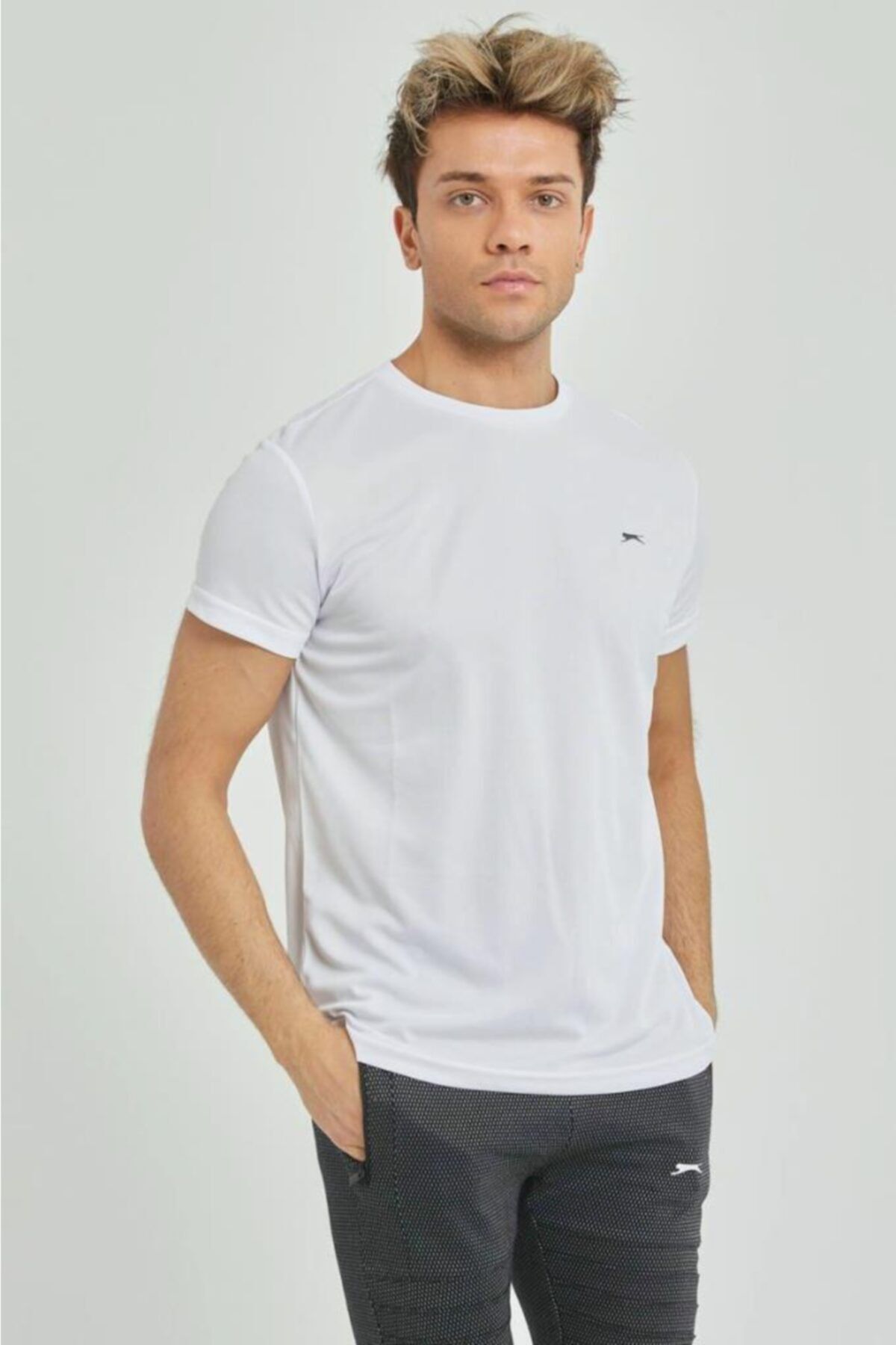 Slazenger Republıc Beyaz Erkek T-shirt