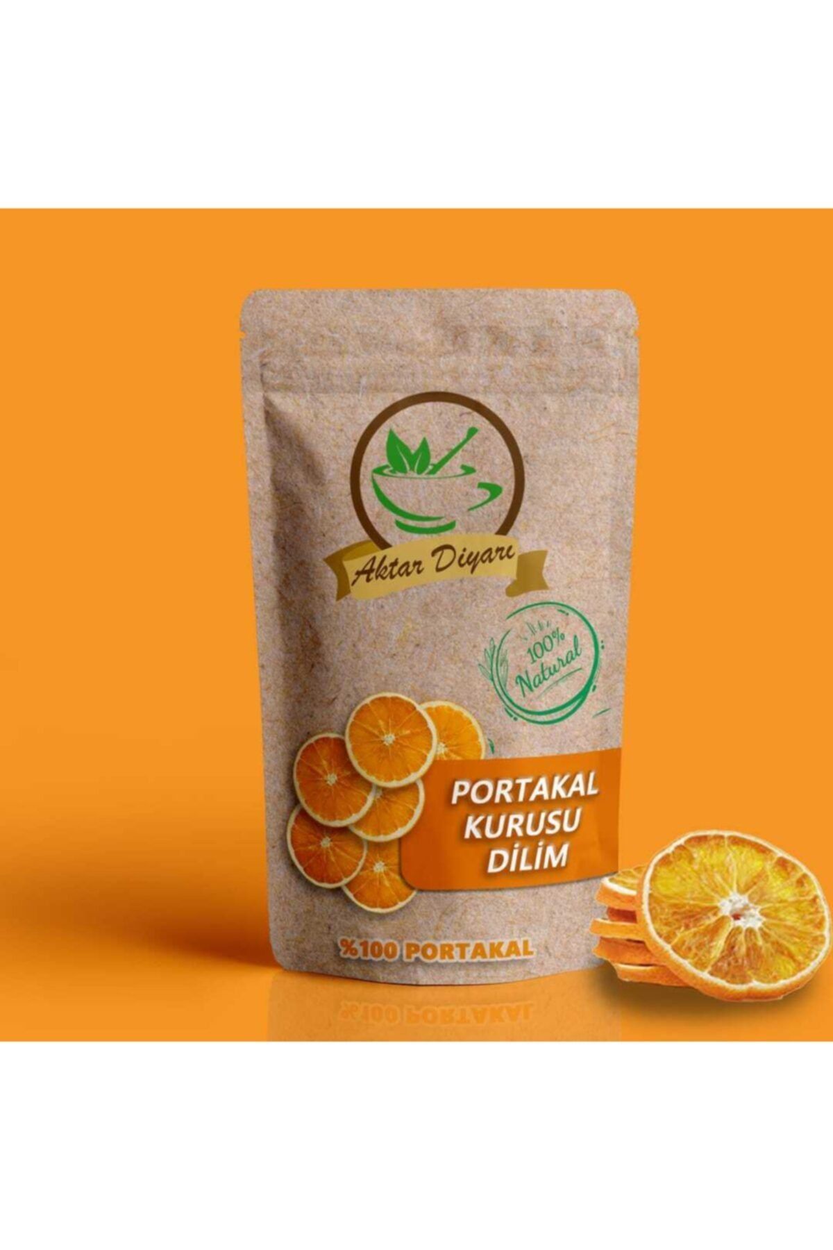 Aktar Diyarı Kurutulmuş Portakal Dilimleri 250 gr