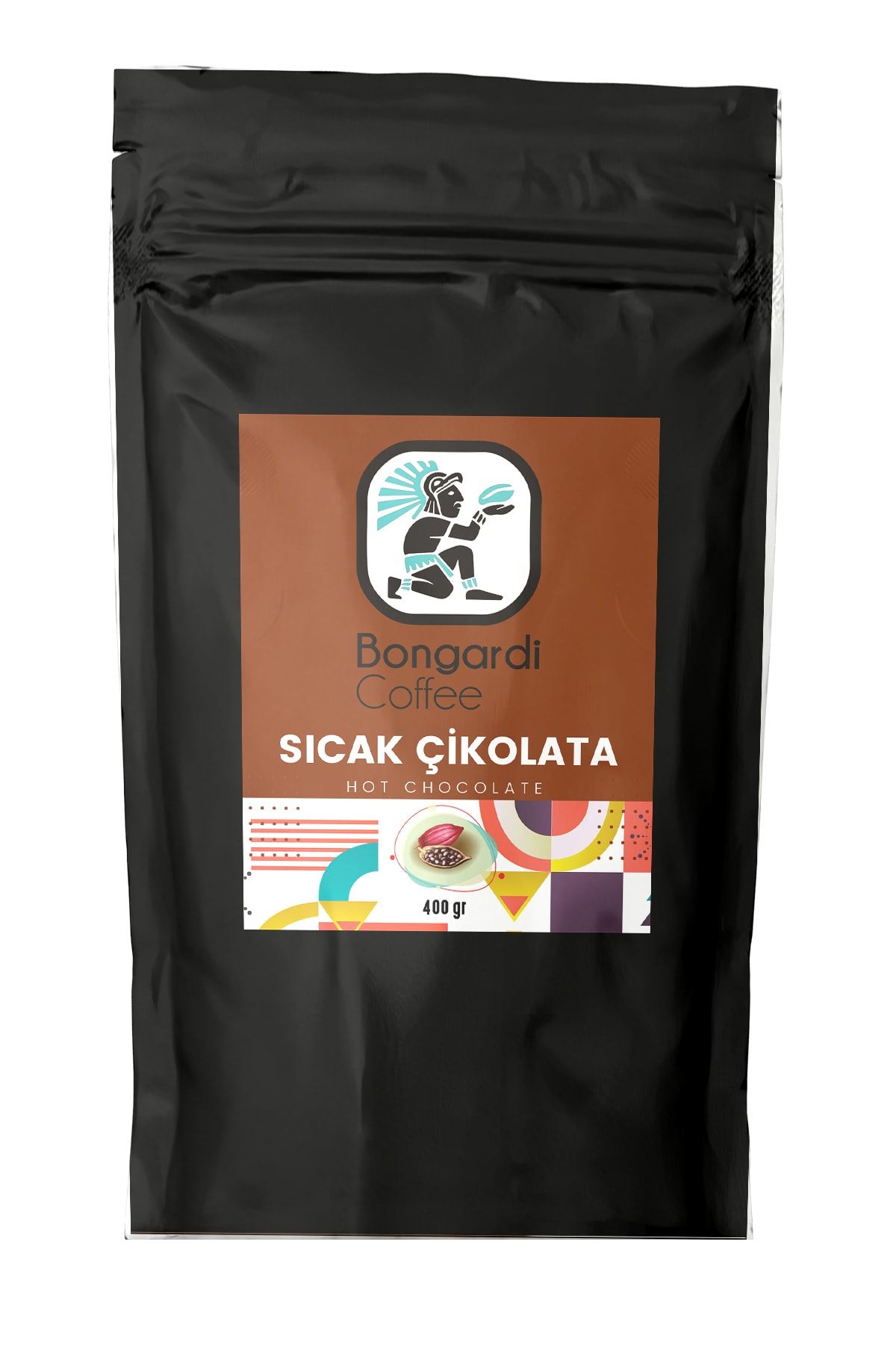 Bongardi Coffee 400 gr Sıcak Çikolata Kakao Tozu Cezvede Ev Yapımı Sıcak Çikolata Makinesi Uyumlu