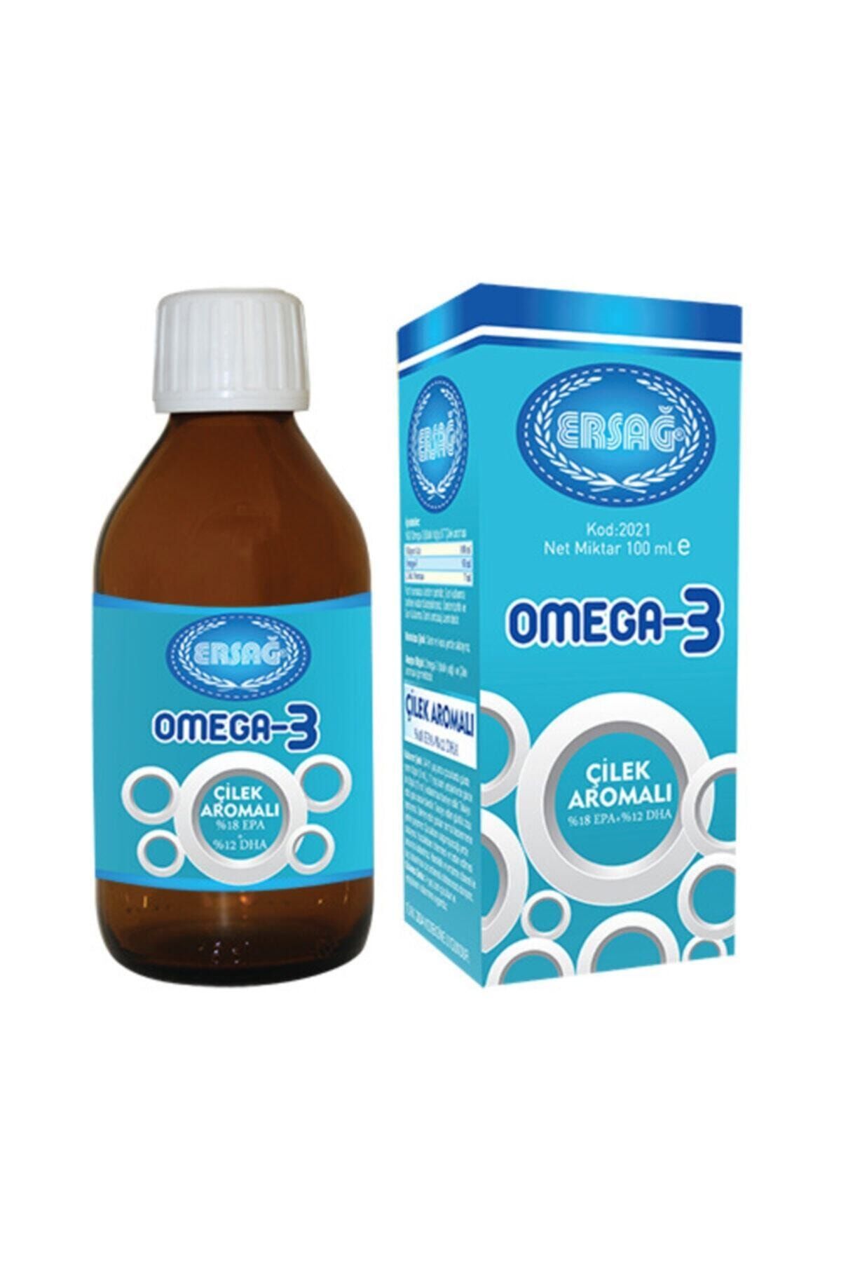 Ersağ Omega 3 Sıvı (ÇİLEK AROMALI) - 2021