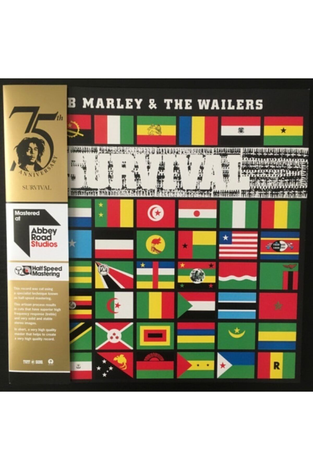 Vinylium Zone Bob Marley – The Wailers ?- Survival Vinyl, Lp, Album, Special Edition, Half Speed Remastered Plak
