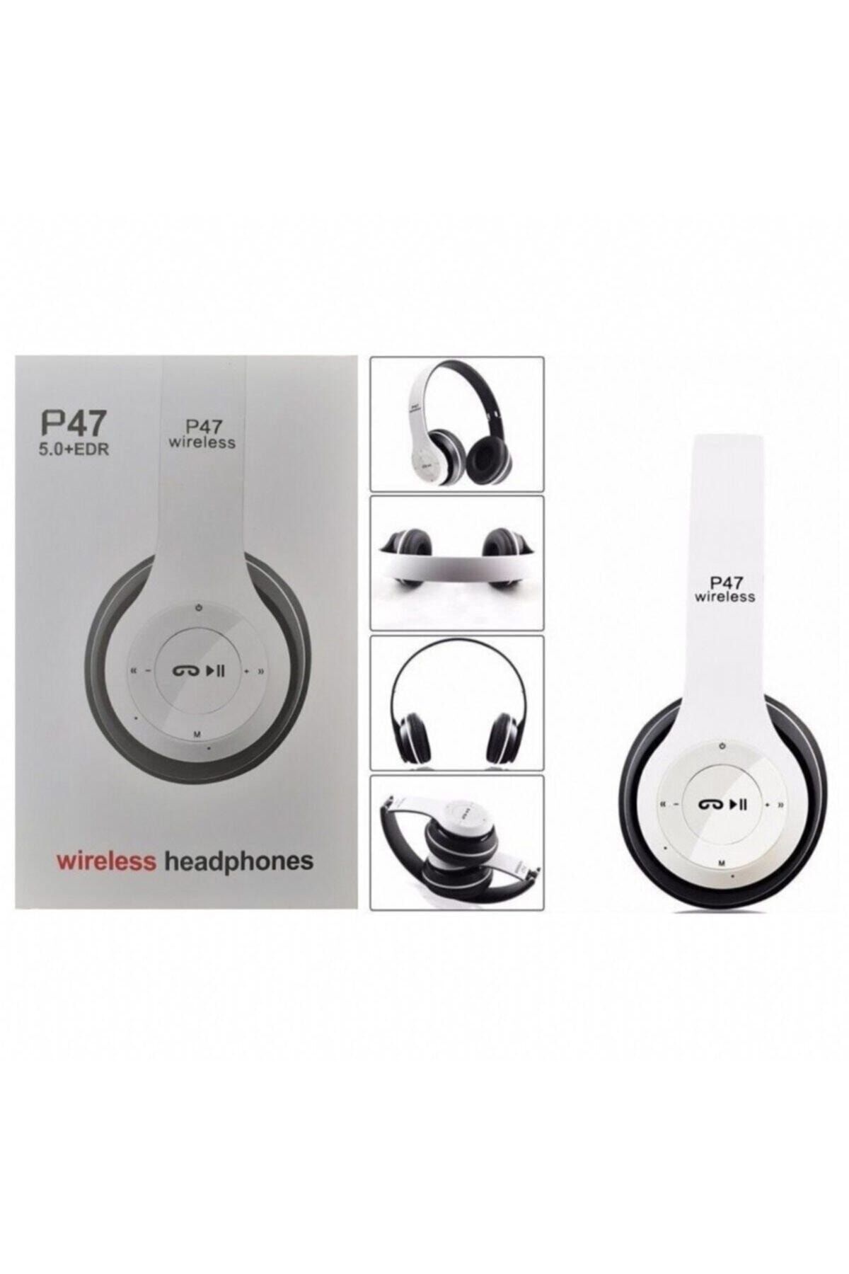 Polygold P47 Wireless Bluetooth 5.0 Kablosuz Kulaklık Mp3 Extra Bass