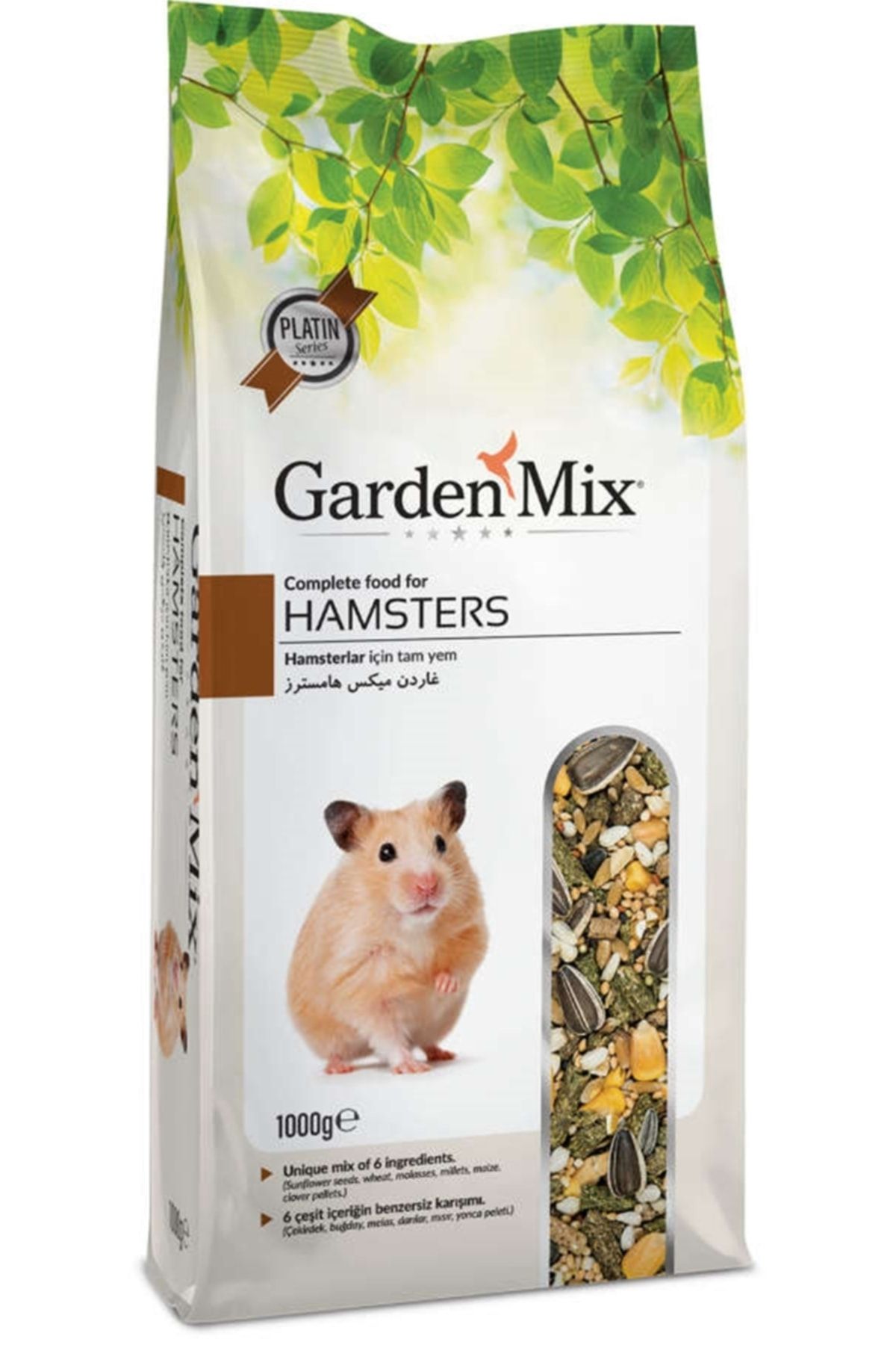 Gardenmix Garden Mix Platin Hamster Yemi 1000 Gr